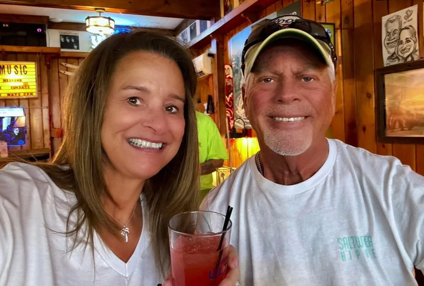 Michelle and Jody Perkins at 20 Main Bar in Au Sable Forks.