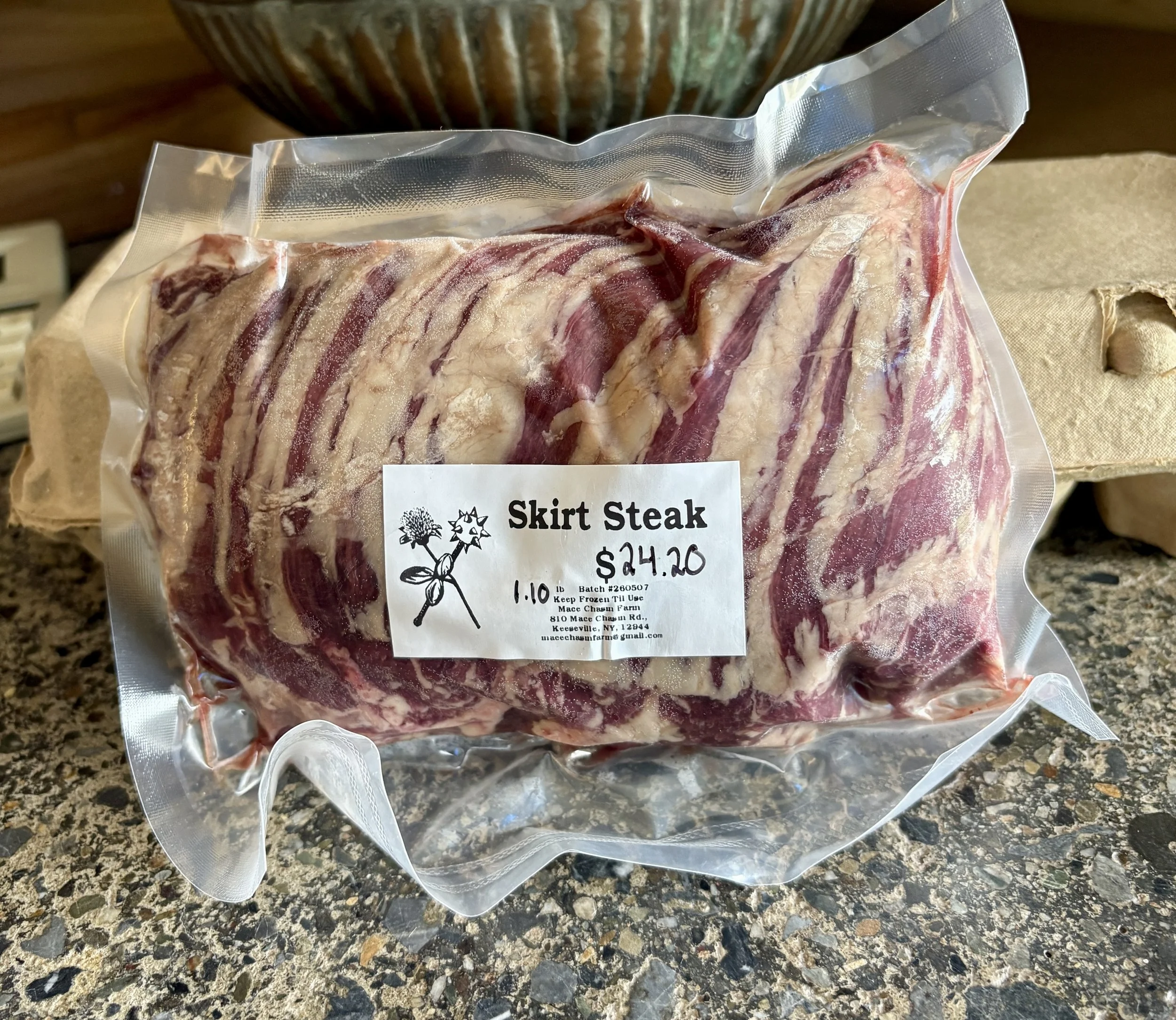 Grass Fed Skirt Steak