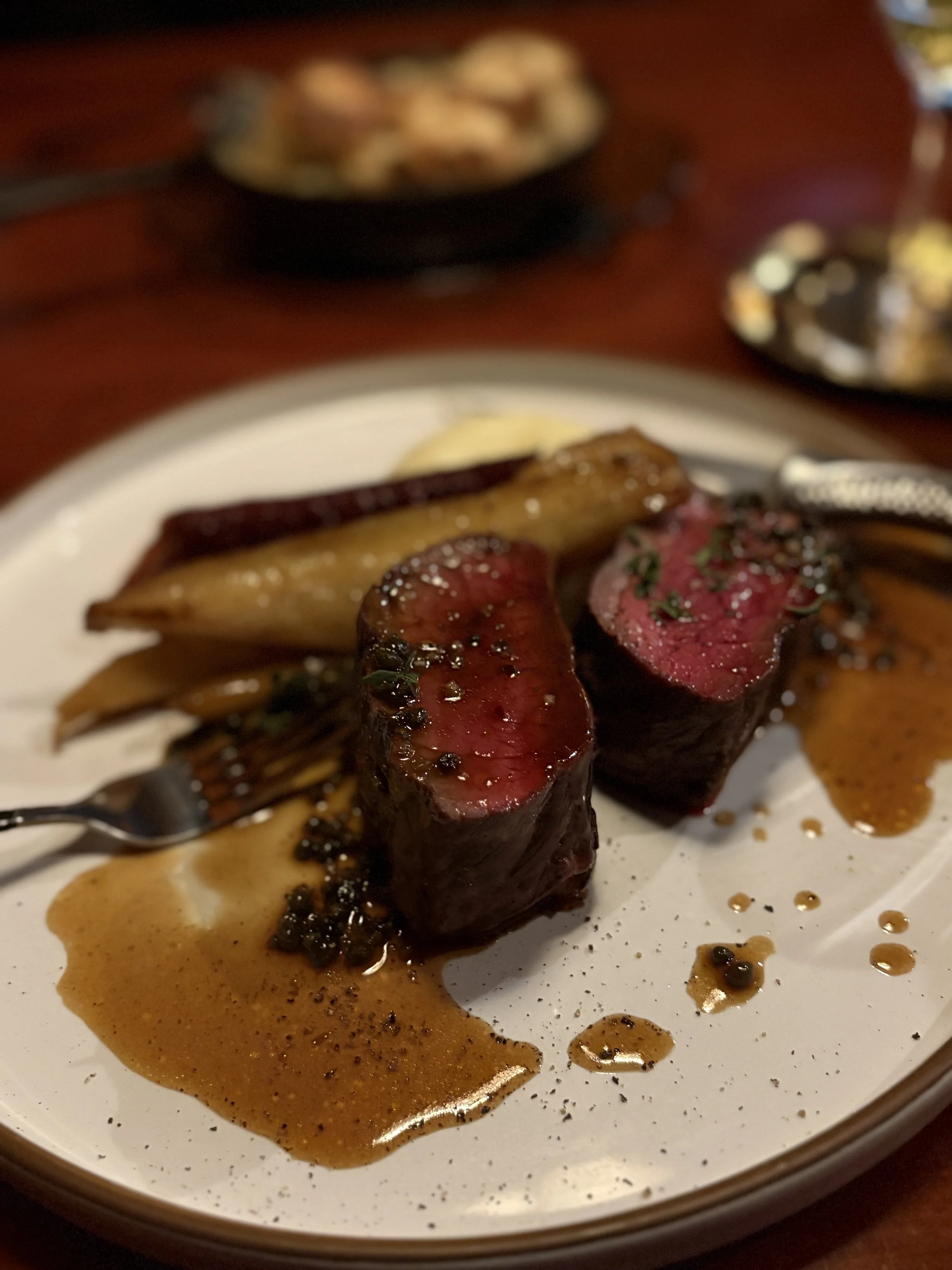 Classic steak au poivre