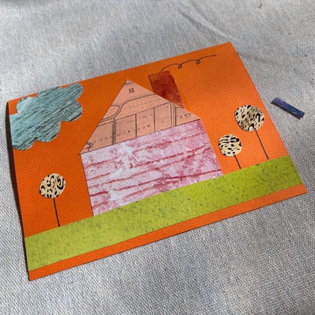 A handmade housewarming card for one very special @leensiekins 🏡💗