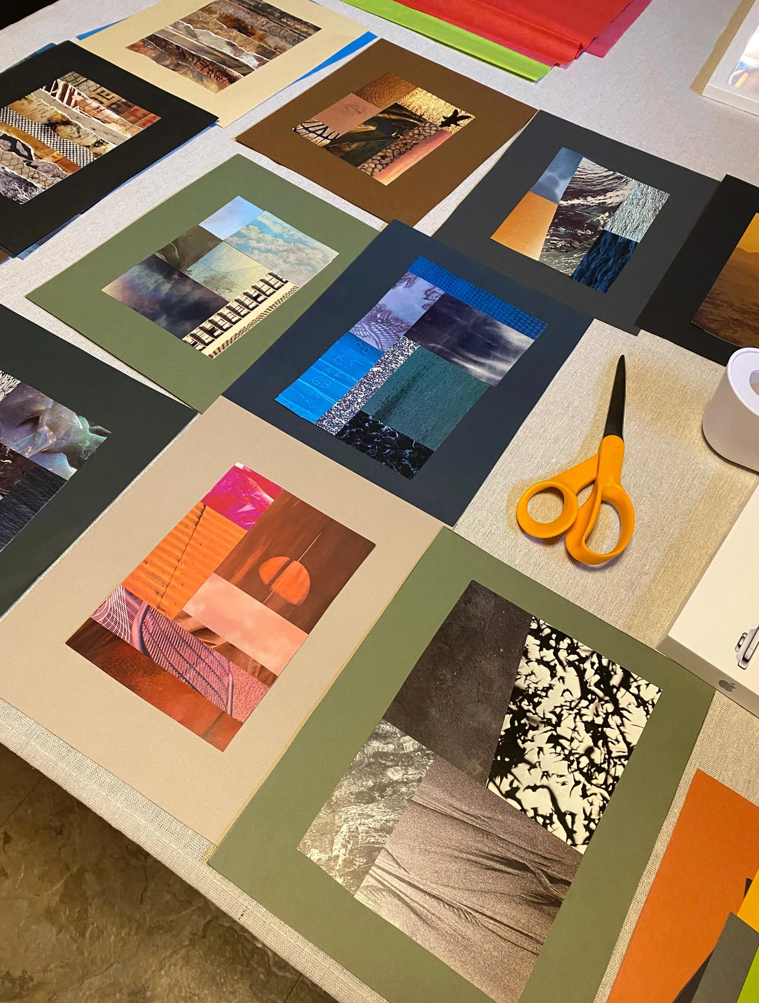 I love making things with my hands. I love flipping through the pages of second handbook and finding the most amazing colors and textures and repurposing them in artful ways.