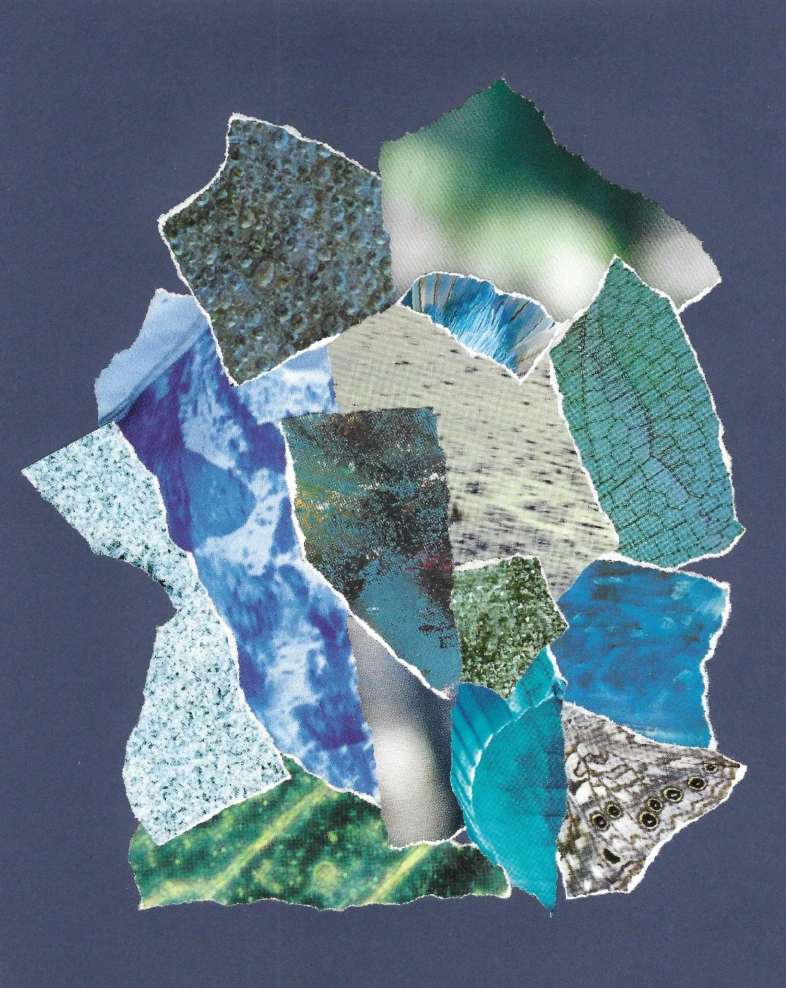IT ALL ADDS UP

My abstract analog collages are handmade, carefully cut and pieced together from found materials such as secondhand books, magazines, and photographs.

I&rsquo;m drawn to upcycling materials already in existence, because it&rsquo;s a 
