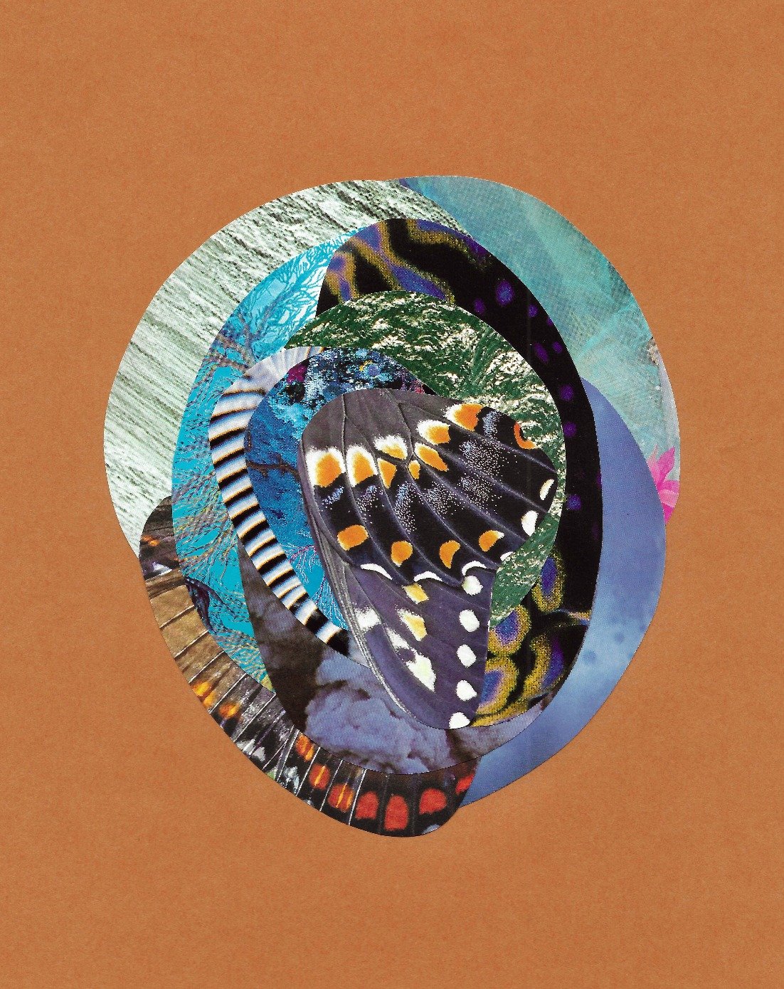 NOT ONE THING

My abstract analog collages are handmade, carefully cut and pieced together from found materials such as secondhand books, magazines, and photographs.

I&rsquo;m drawn to upcycling materials already in existence, because it&rsquo;s a r