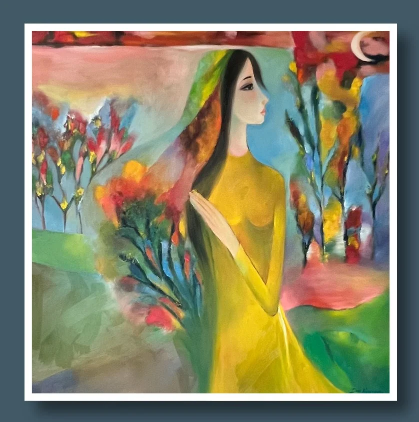 In a Dream • Oil on Canvas • 30 x 30 in (76 x 76 cm)