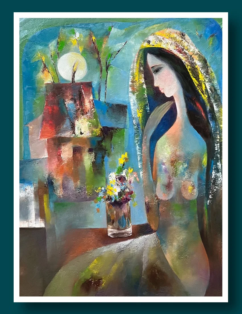 Night Under the Moonlight • Oil on Canvas • 29 x 39 in (74 x 99 cm)