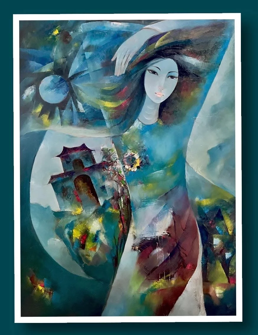 Spring Silhouette • Oil on Canvas • 36 x 48 in (91.4 x 121.9 cm)