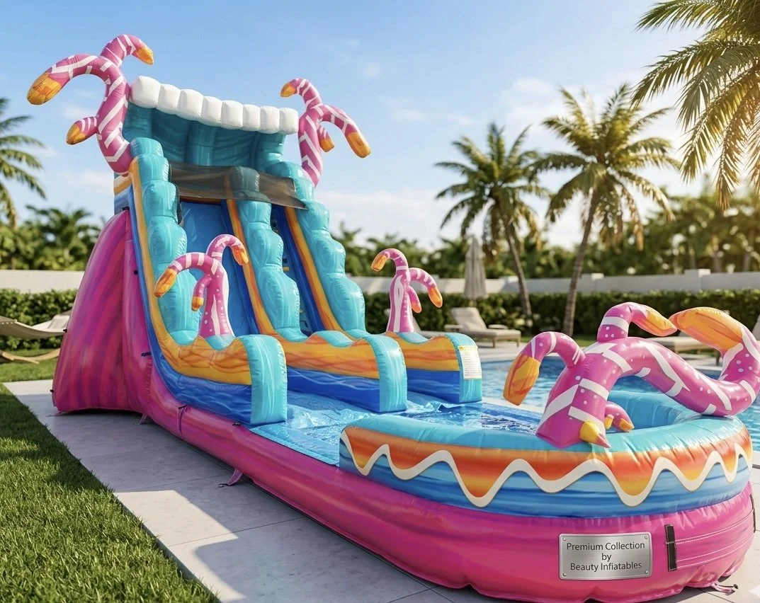 Inflatable - 19’ Wet/Dry Slide