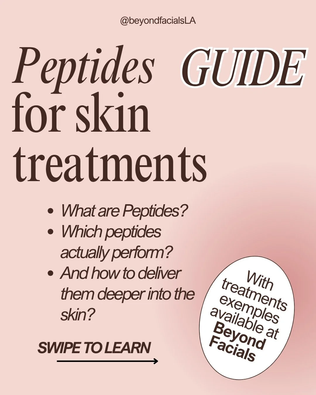 Peptides in skincare: powerful&mdash;but only if they actually reach the skin.

🧬 Peptides are signals.
They tell your skin to repair, rebuild collagen, calm inflammation, and improve function.

But not all peptides do the same thing:

&rarr; Collag