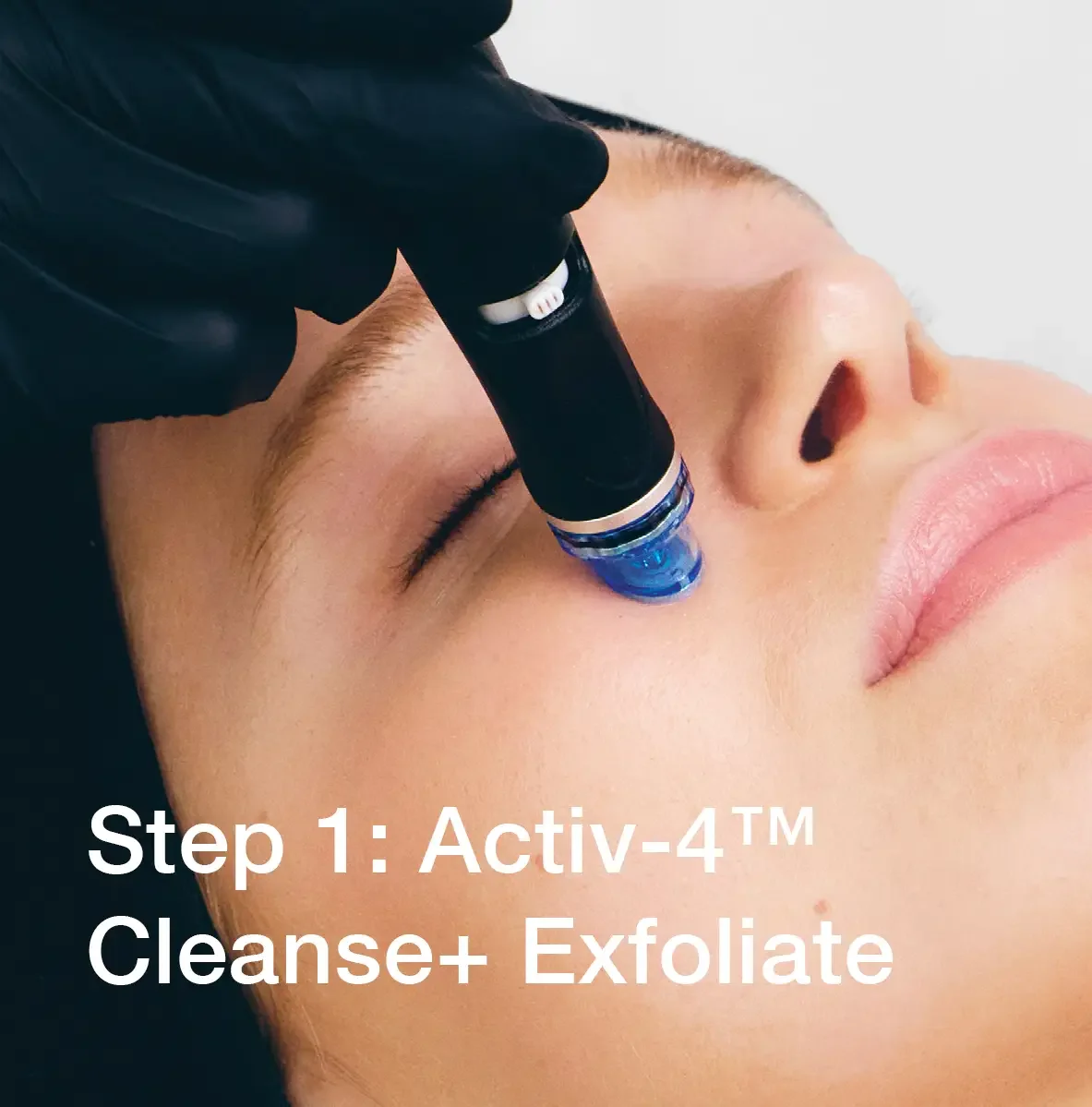 1. This step is designed to lift away dead skin cells and remove impurities with Glucosamine HCI, Lactic Acid