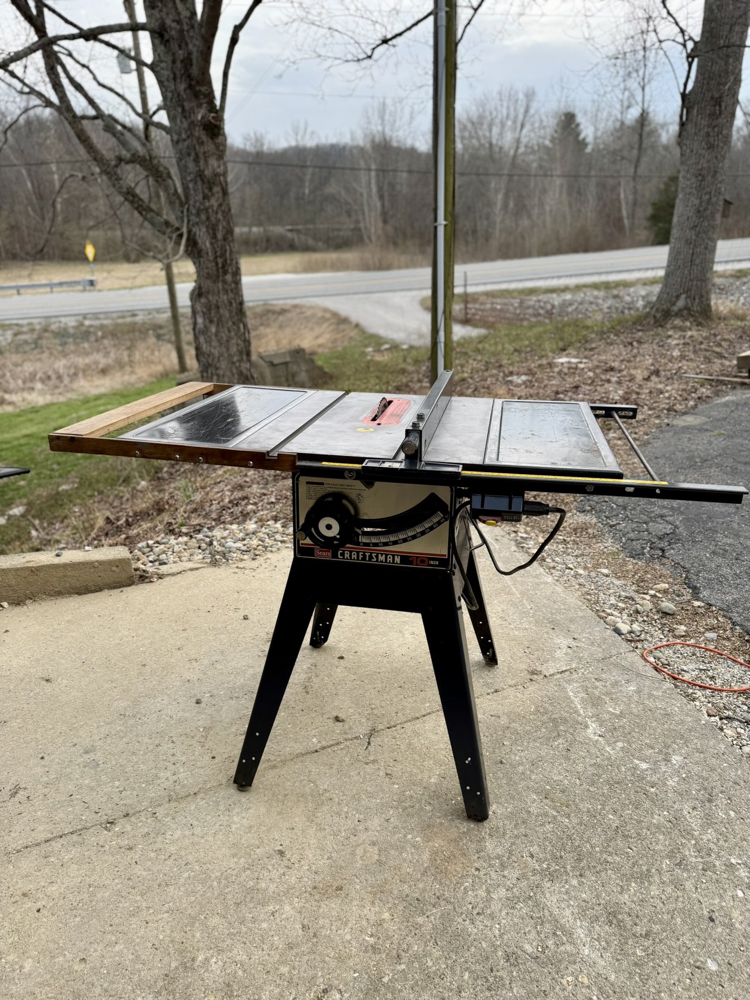 Restored Craftsman 113 10-inch Table Saw - Brown County Tool Works