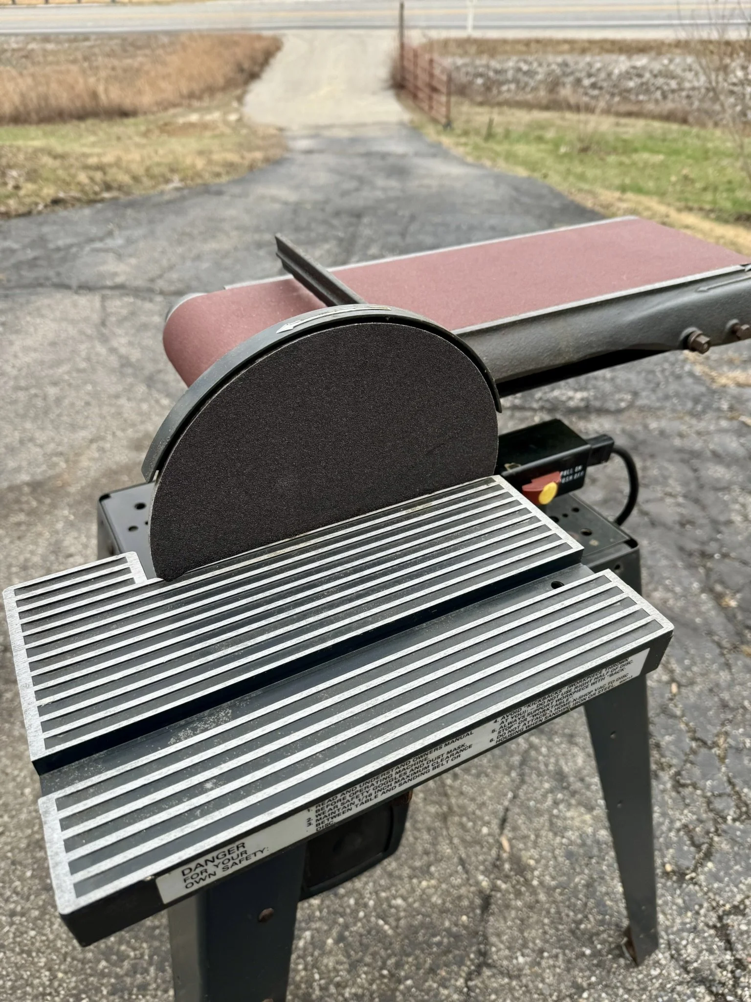 113 Craftsman combo sander