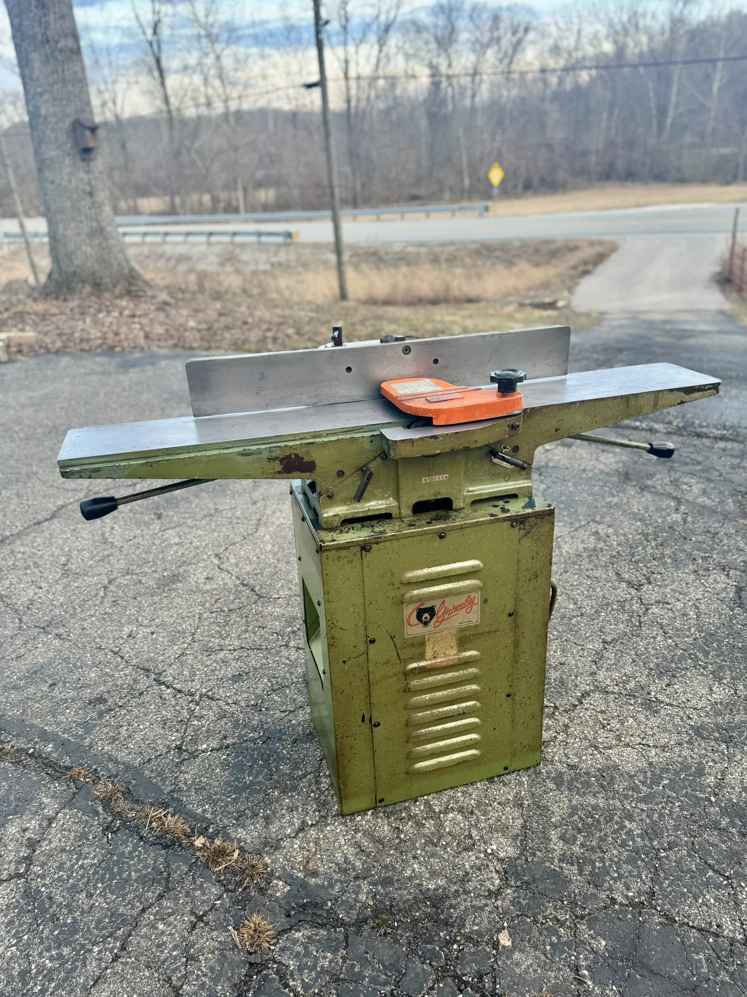 1991 Grizzly 6" x 47” Heavy-Duty Jointer (G1182)