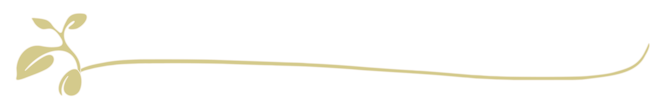 A logo featuring a stylized swirl with a seedling on the end.