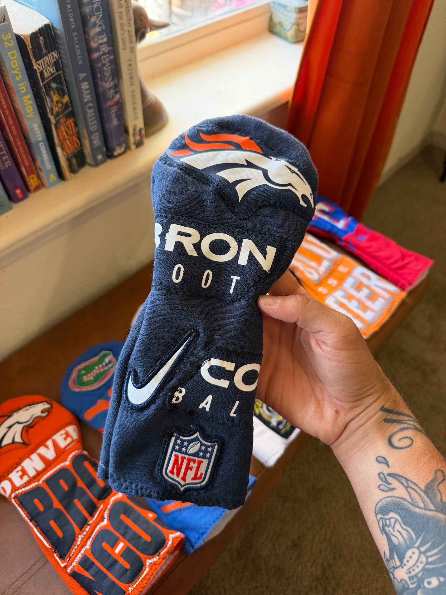 Denver Broncos 3/5/7 wood cover