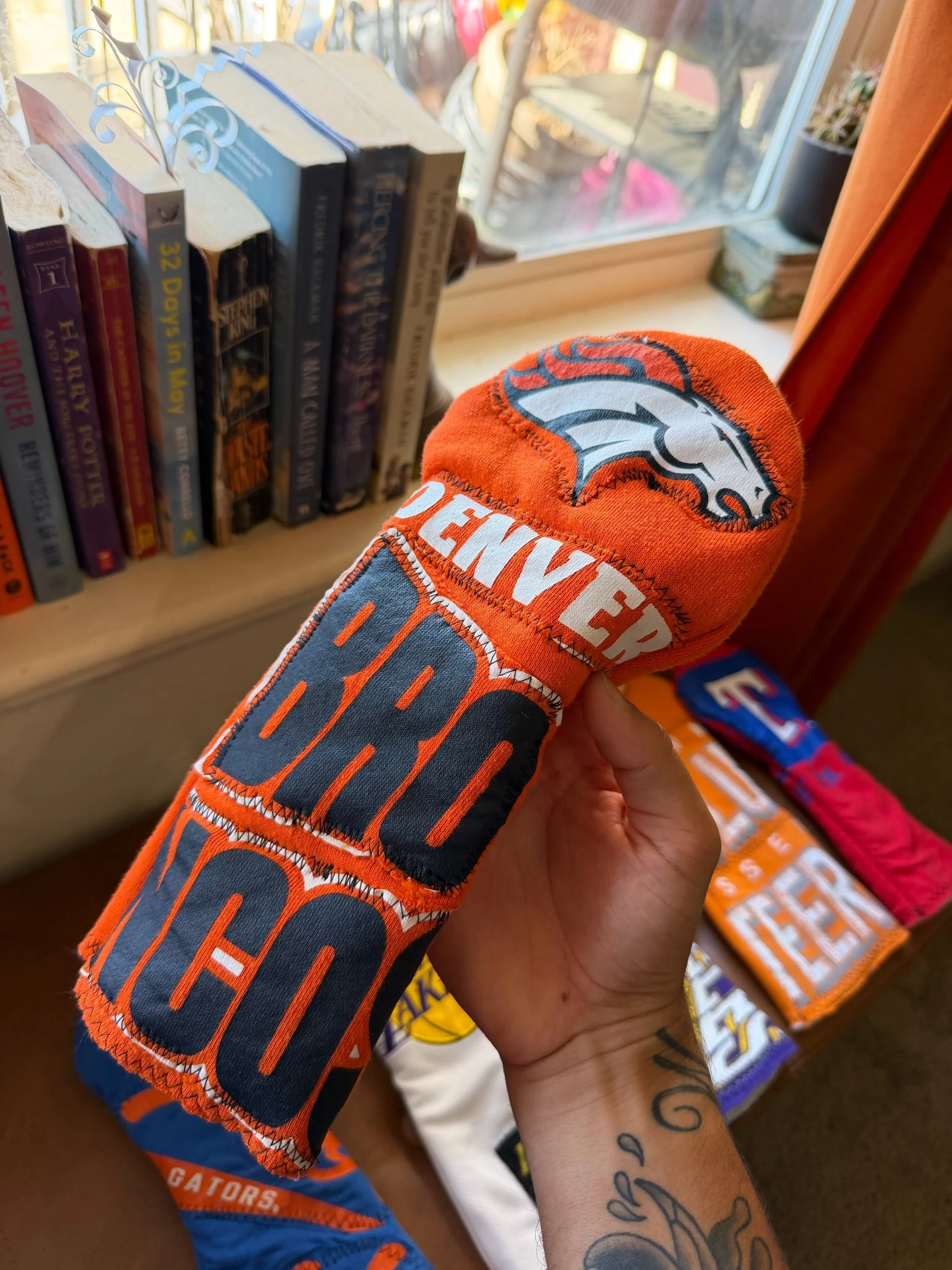 Denver Broncos 3/5/7 wood cover