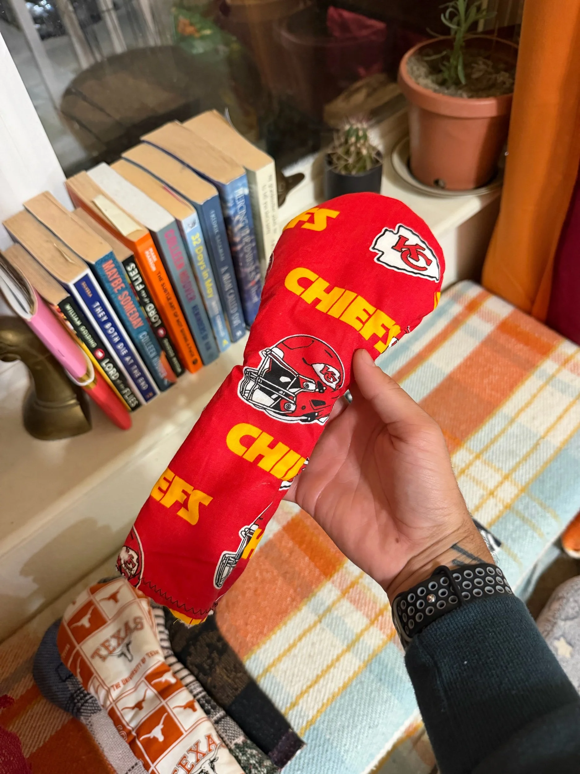 Kansas City Chiefs 3/5/7 wood cover