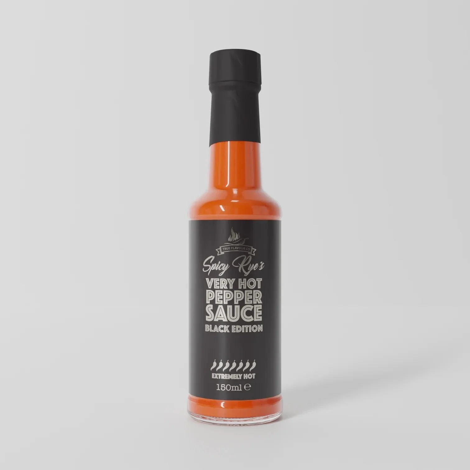 Very Hot Pepper Sauce Black Edition