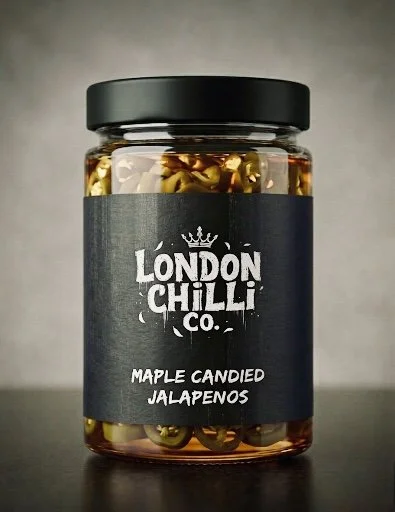 Maple Candied Jalapeños