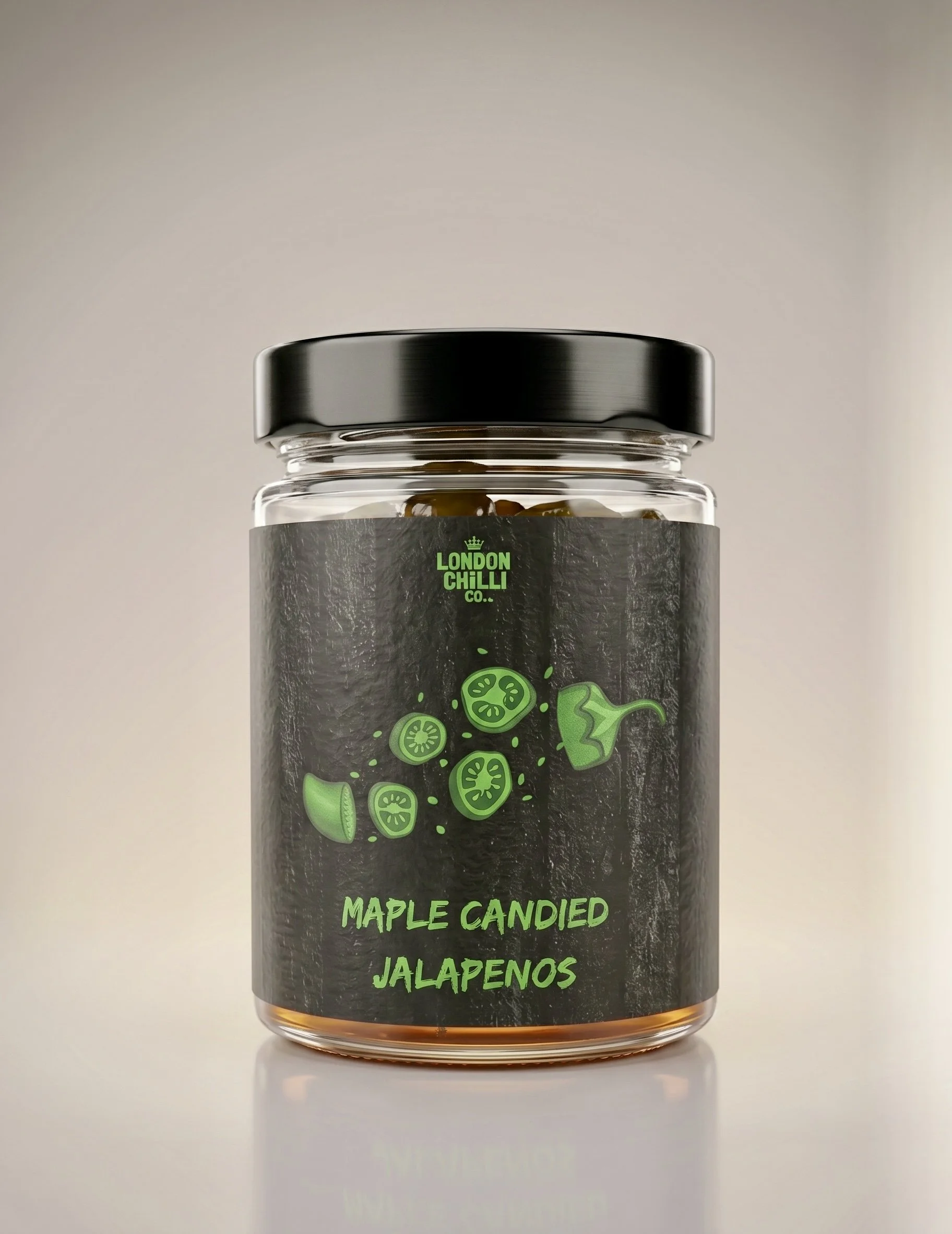 Maple Candied Jalapeños
