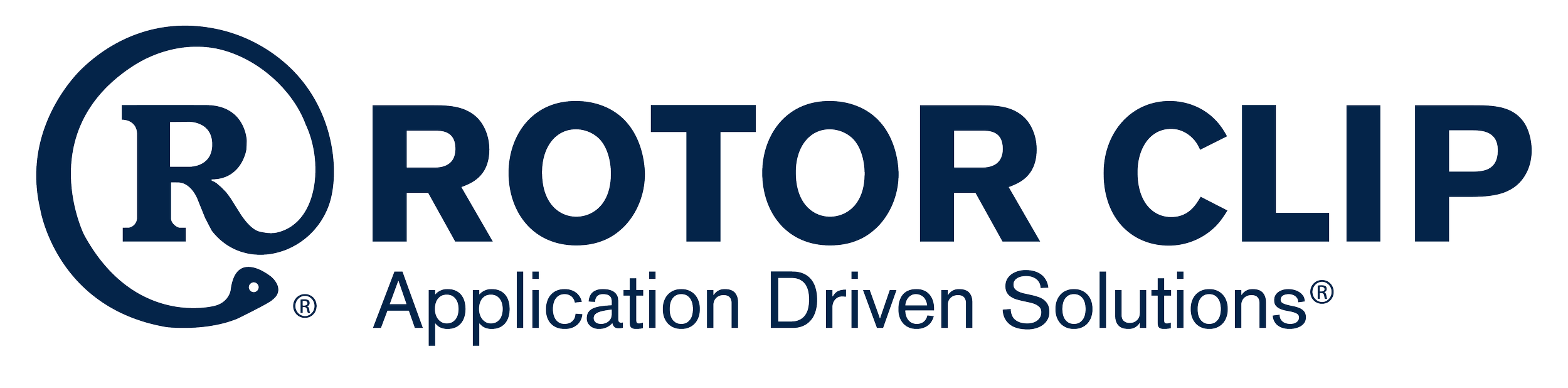 RotoR Clip logo with a stylized circular clip and the text 'RotoR Clip Application Driven Solutions'.