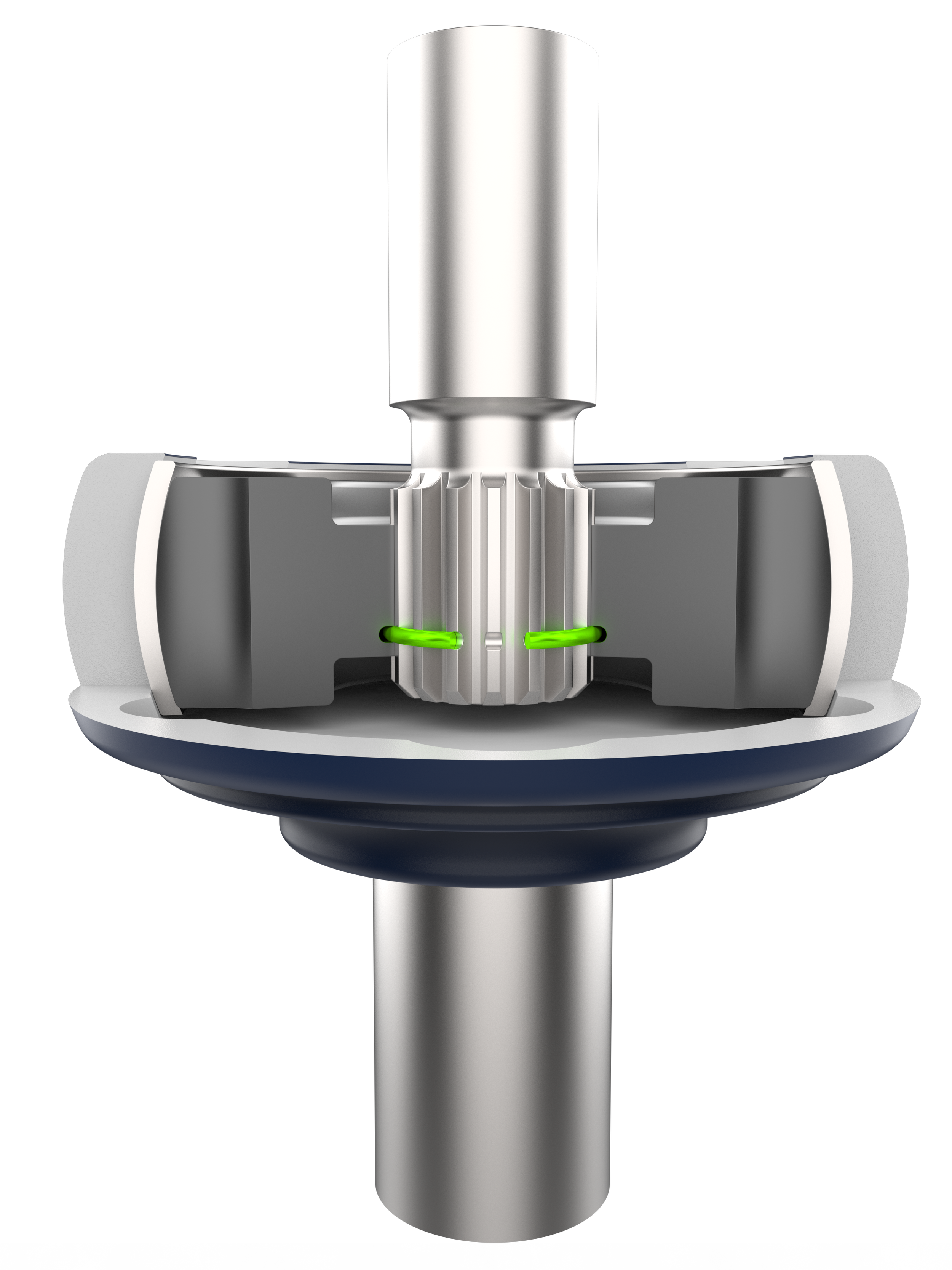 CV Joint with a Retaining Ring