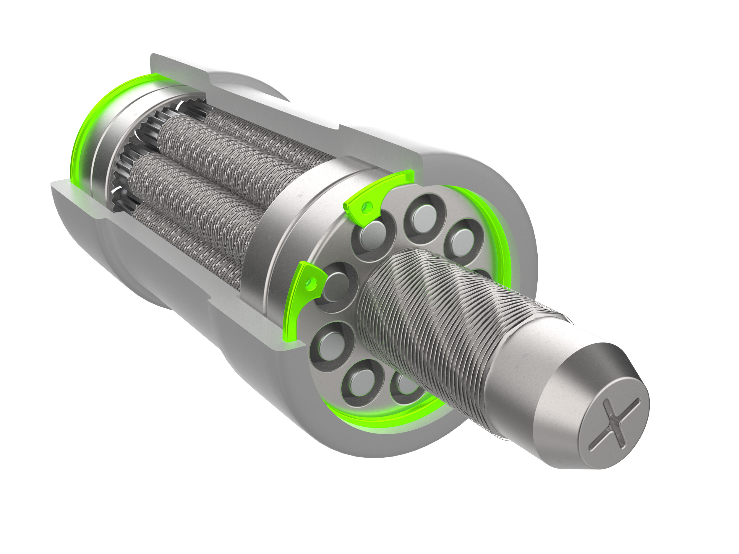 Actuator with a Retaining Ring