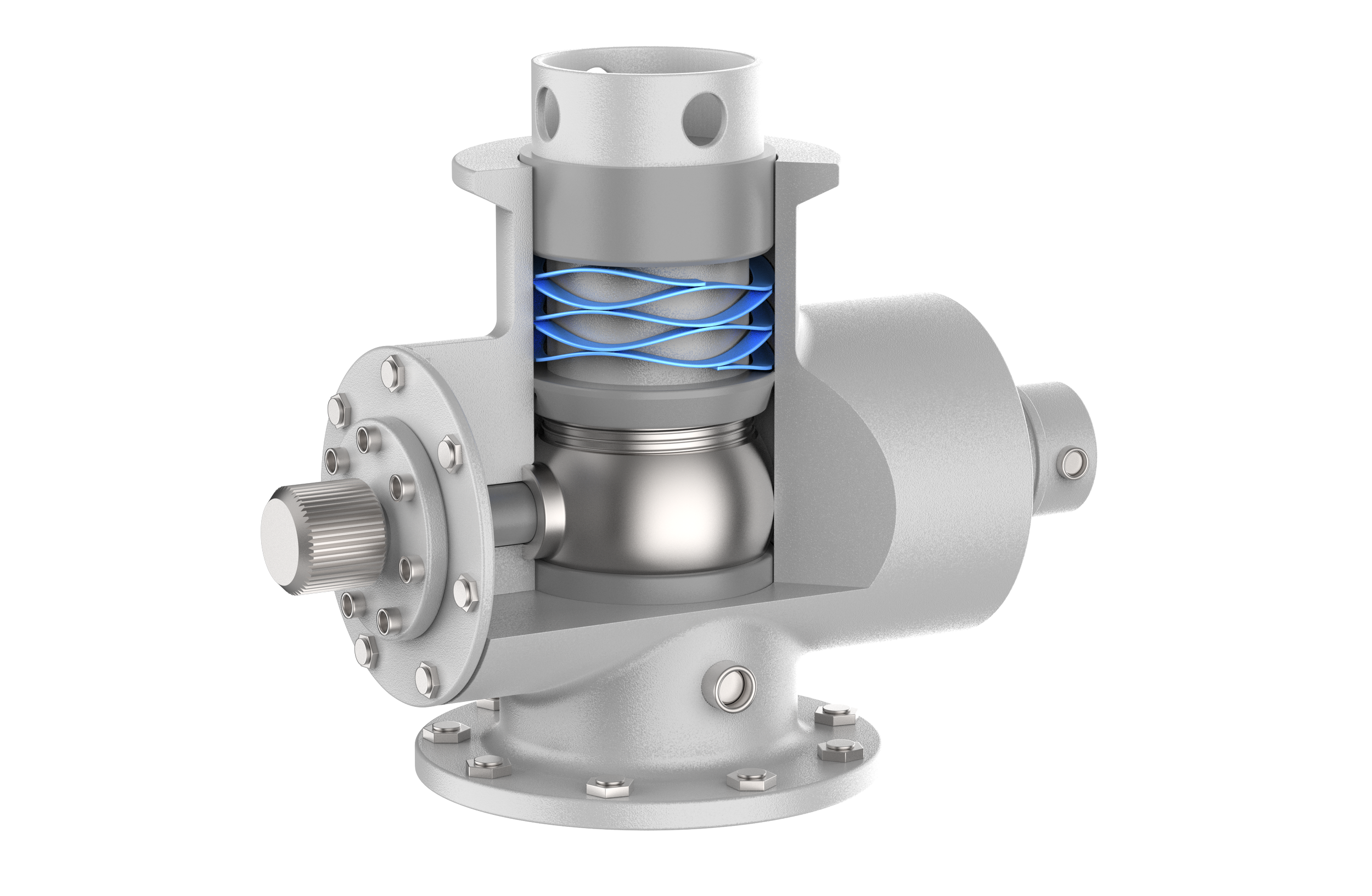 Ball Valve with Wave Spring