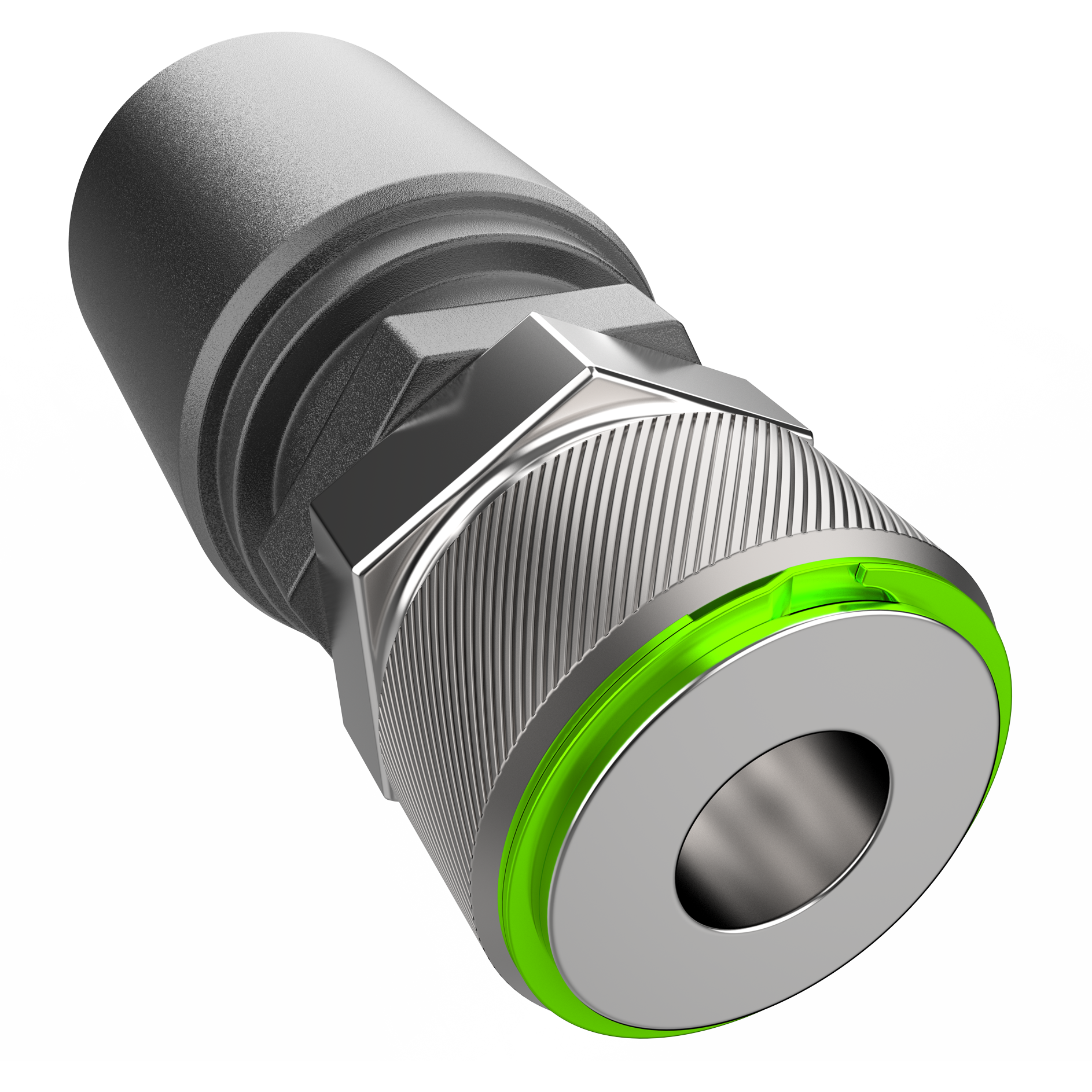 Quick Connect with Retaining Ring