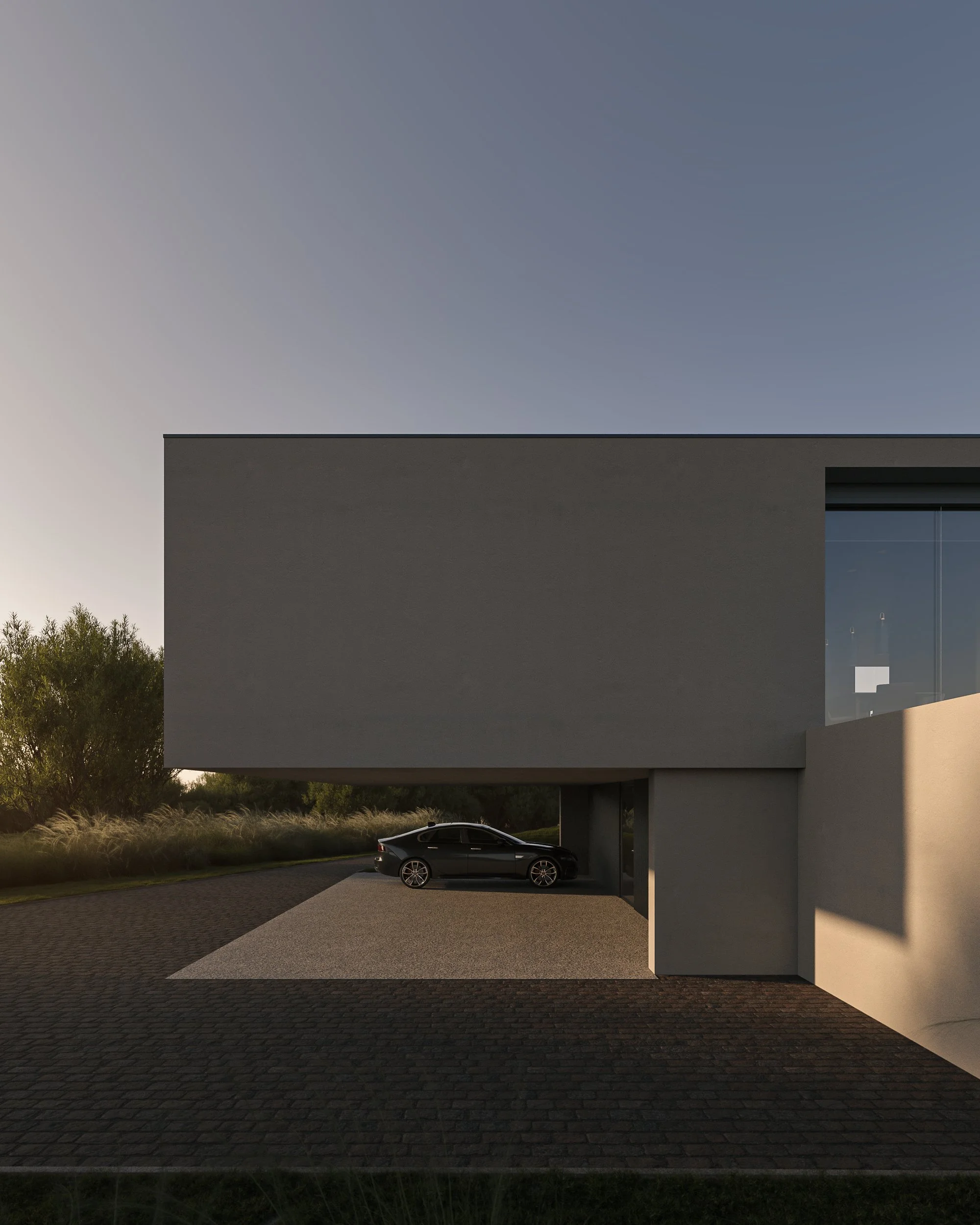 Modern coastal residence exterior crafted as part of luxury real estate narrative