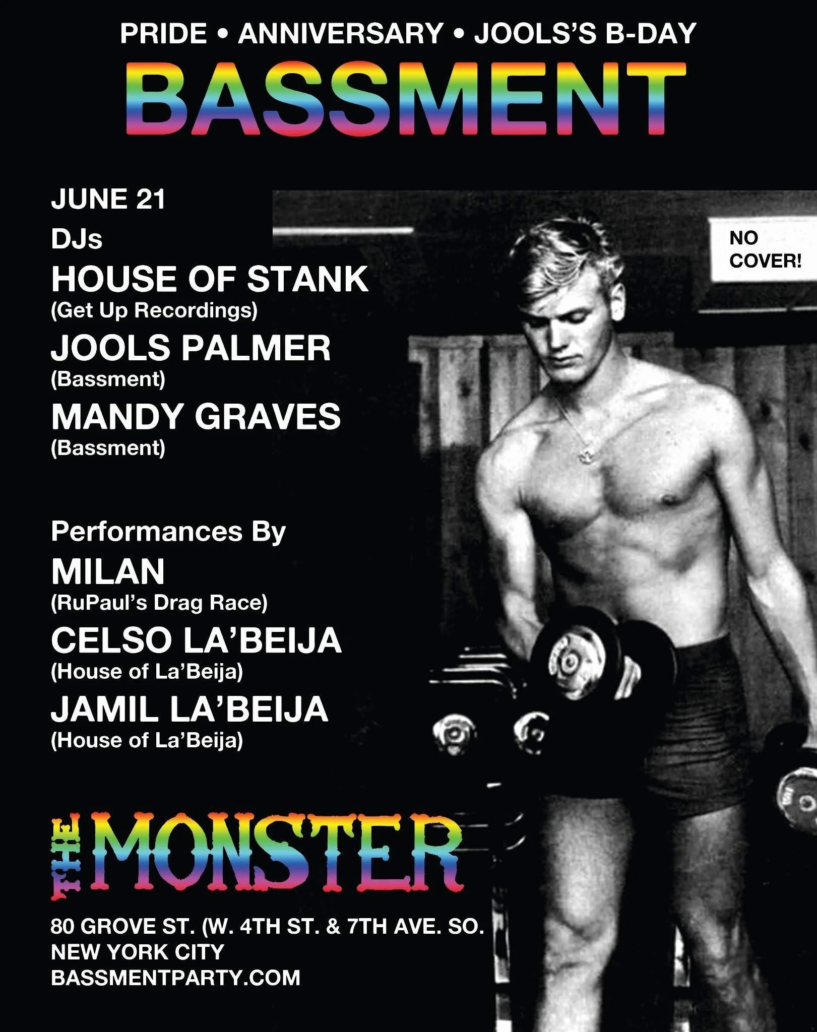 PAST FLYERS - BASSMENT ARCHIVES