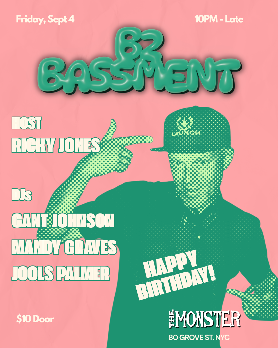 B2B September Edition: Sept. 4 - gant’s B-day Celebration!