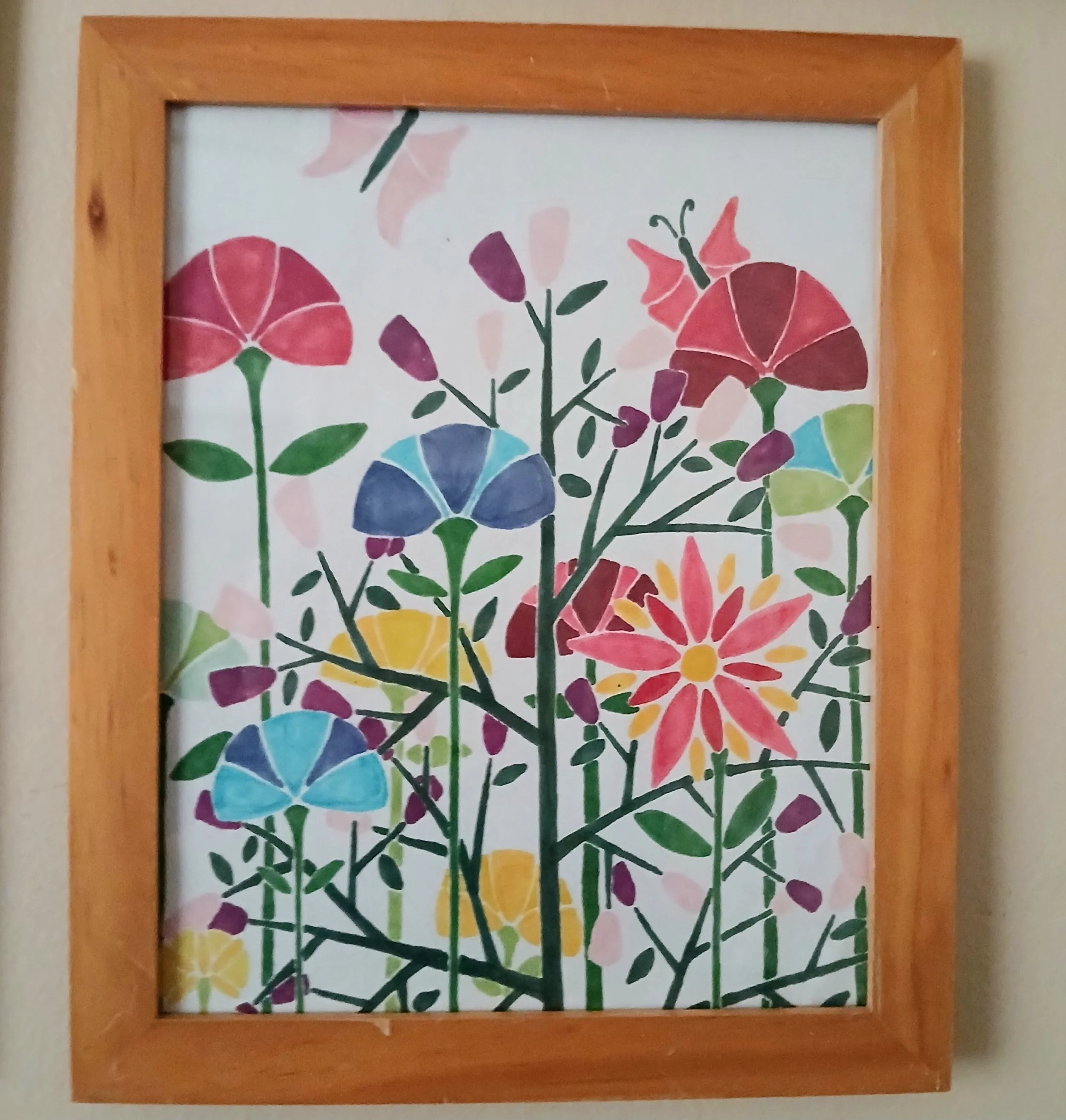 Whimsical Flower Garden