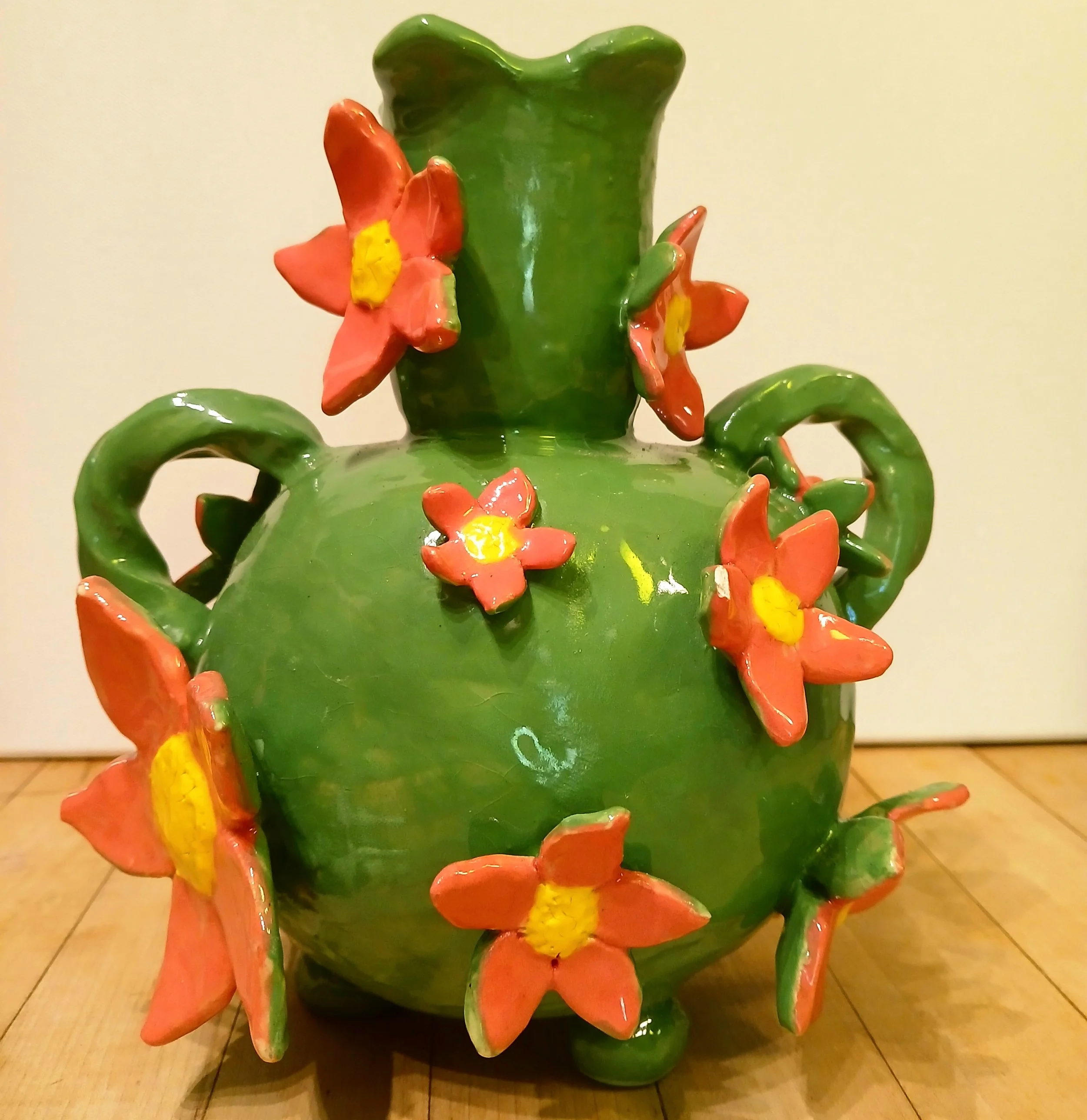 Flowery Springtime Vase