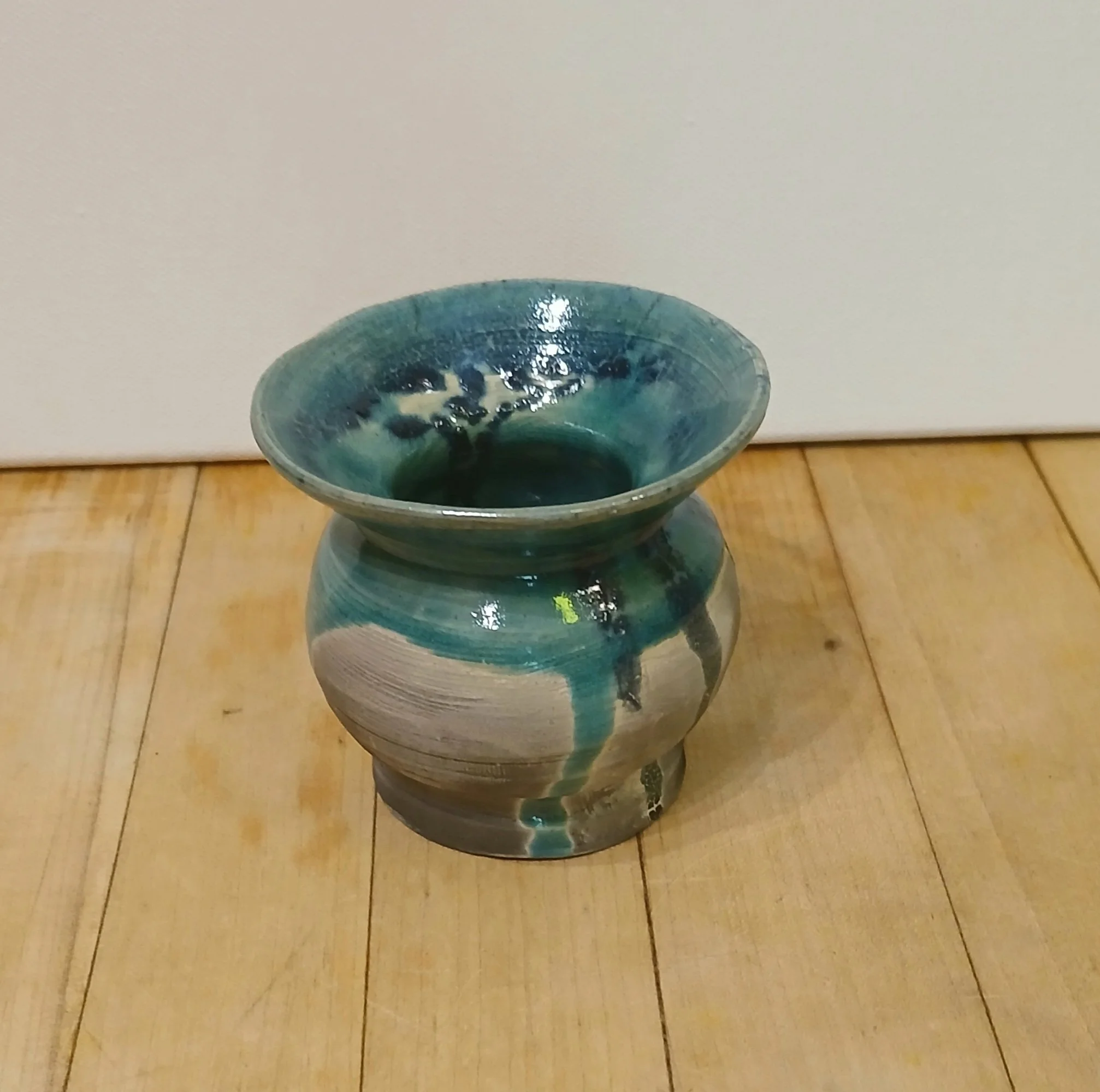 Mini Raku Vase
