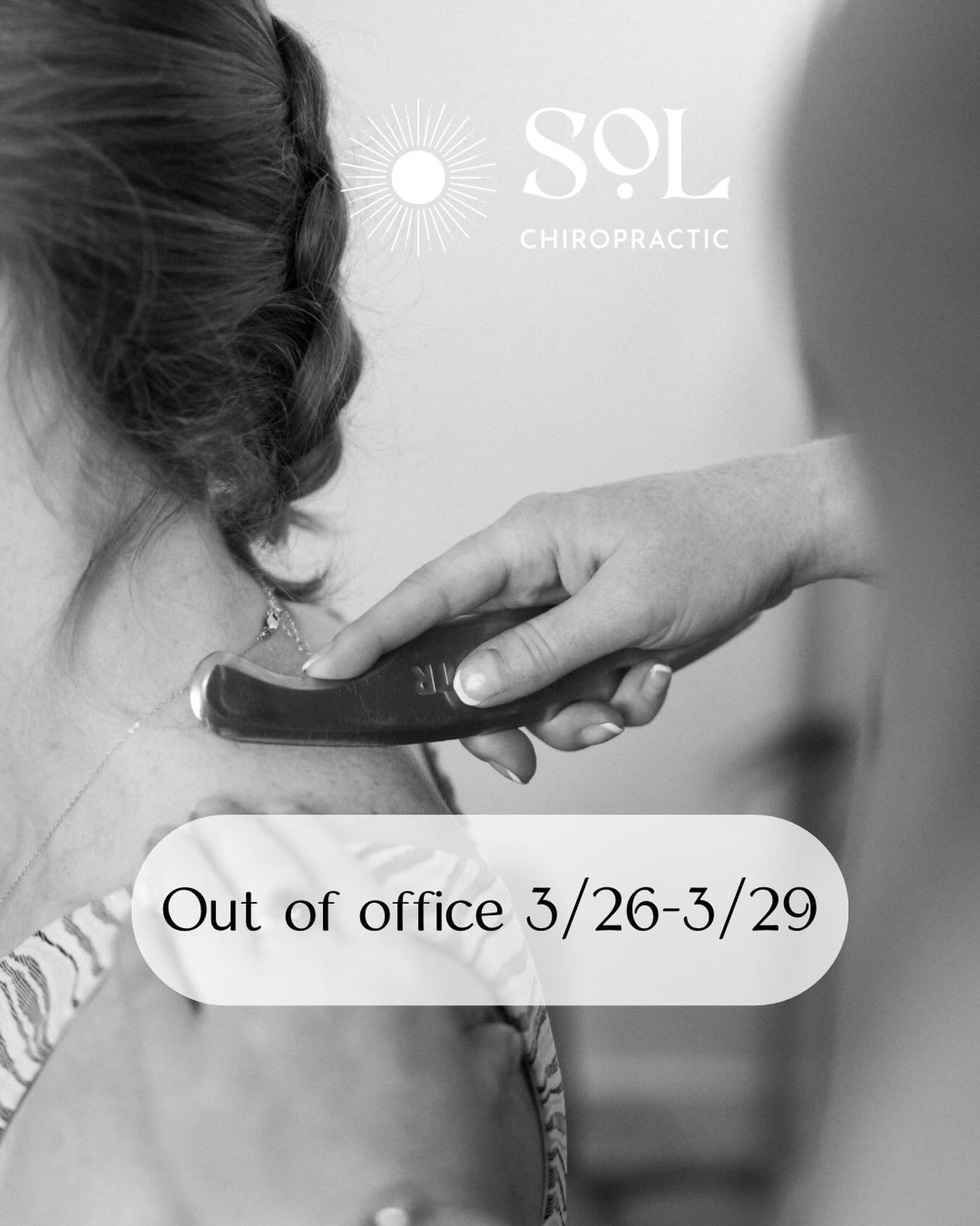 ✨Long weekend away next week!✨
➕
Just a heads up I will be out of office next week during my usual shifts. I&rsquo;ve opened up some extra hours on Monday and Wednesday before I leave if you need me ❤️🌞