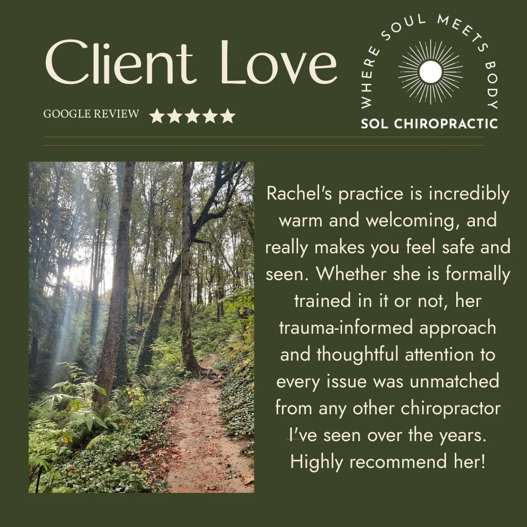 December and early January brought on so many awesome new patients! ❤️
➕
It is a total privilege to be trusted with doing this kind of body work. Getting reviews like this makes me feel so happy that all of the warmth and safety I try to create in my