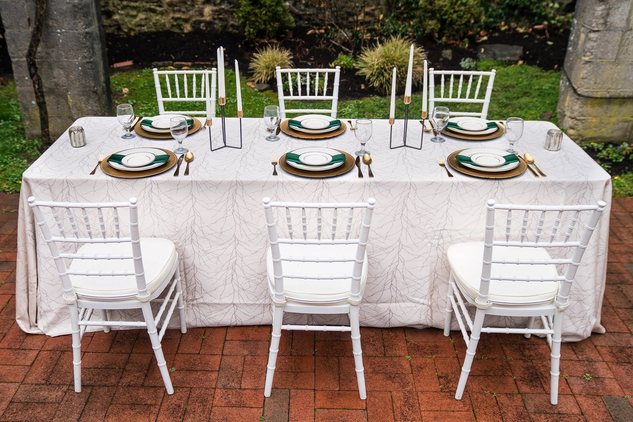 Haiku Dusk reverse with Satin Hunter napkins.jpg