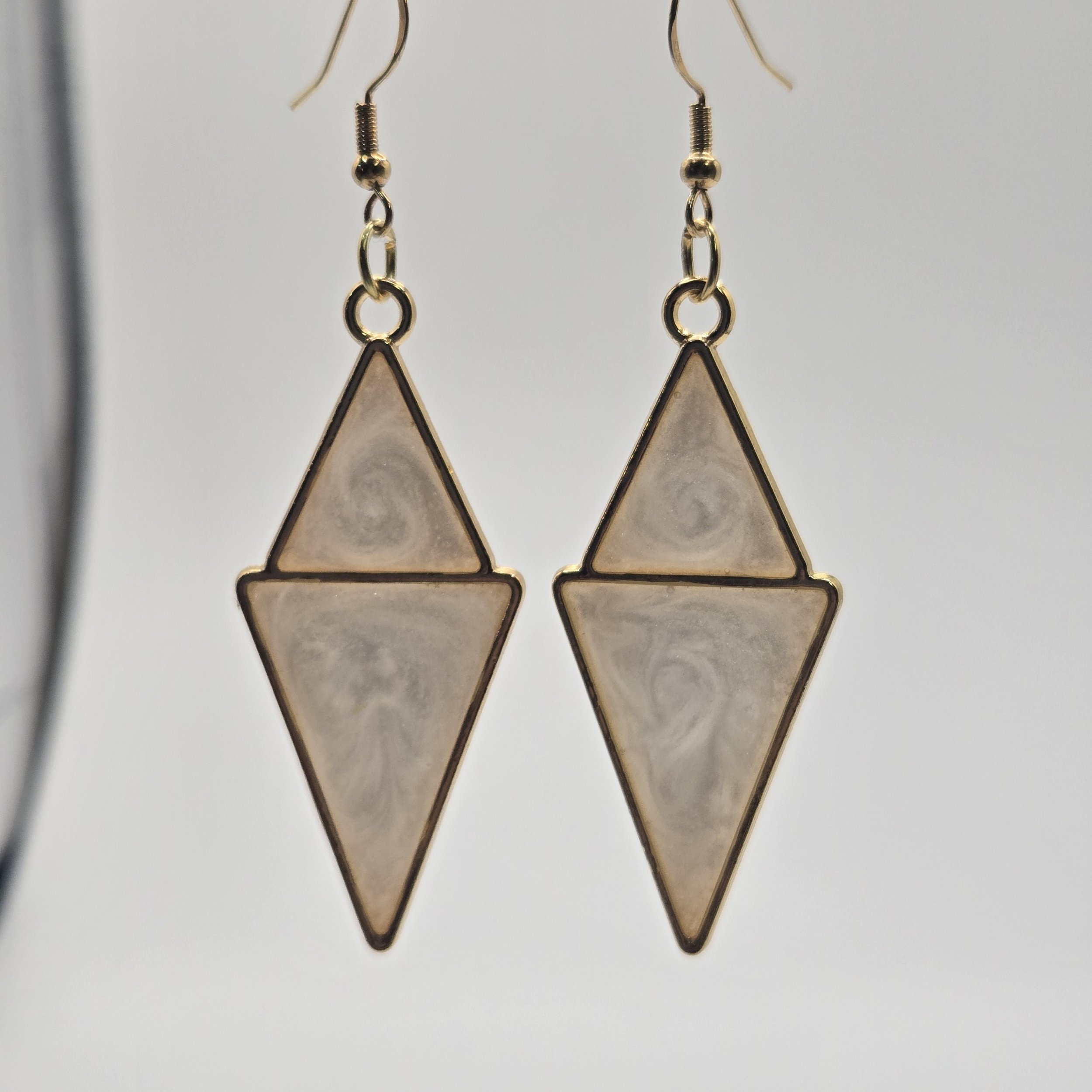 Champagne Pearl Earrings