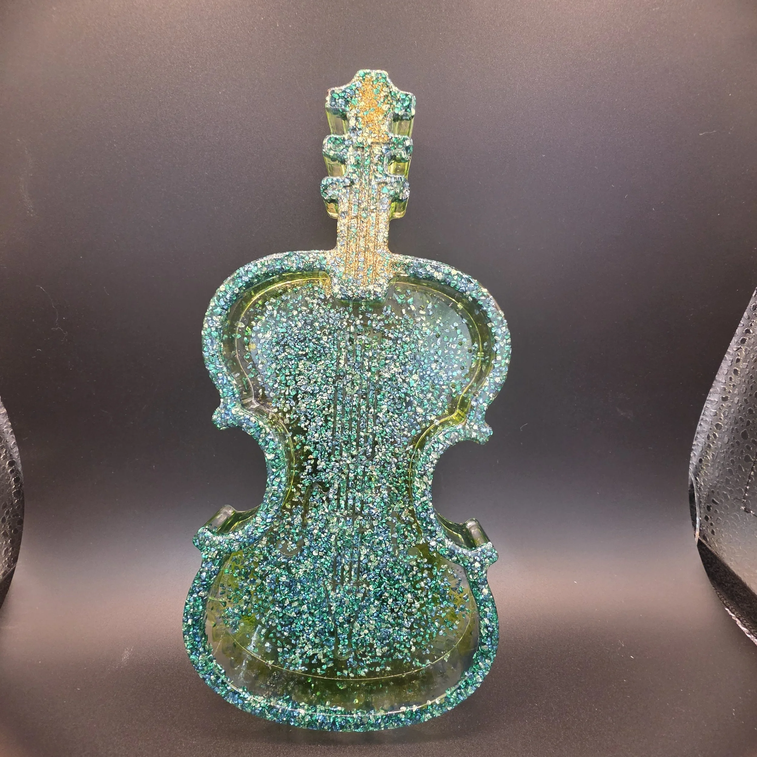 Enchanting Violin Trinket Tray