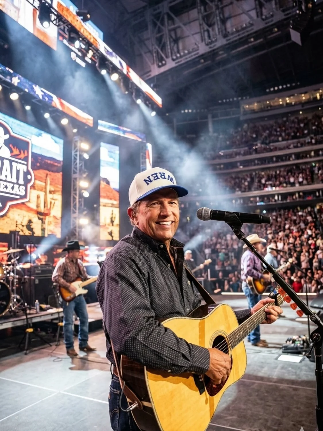 George still looking great at Death Valley !  #GeorgeStrait #Clemson #WrenSC #DeathValley #UpstateSouthCarolina