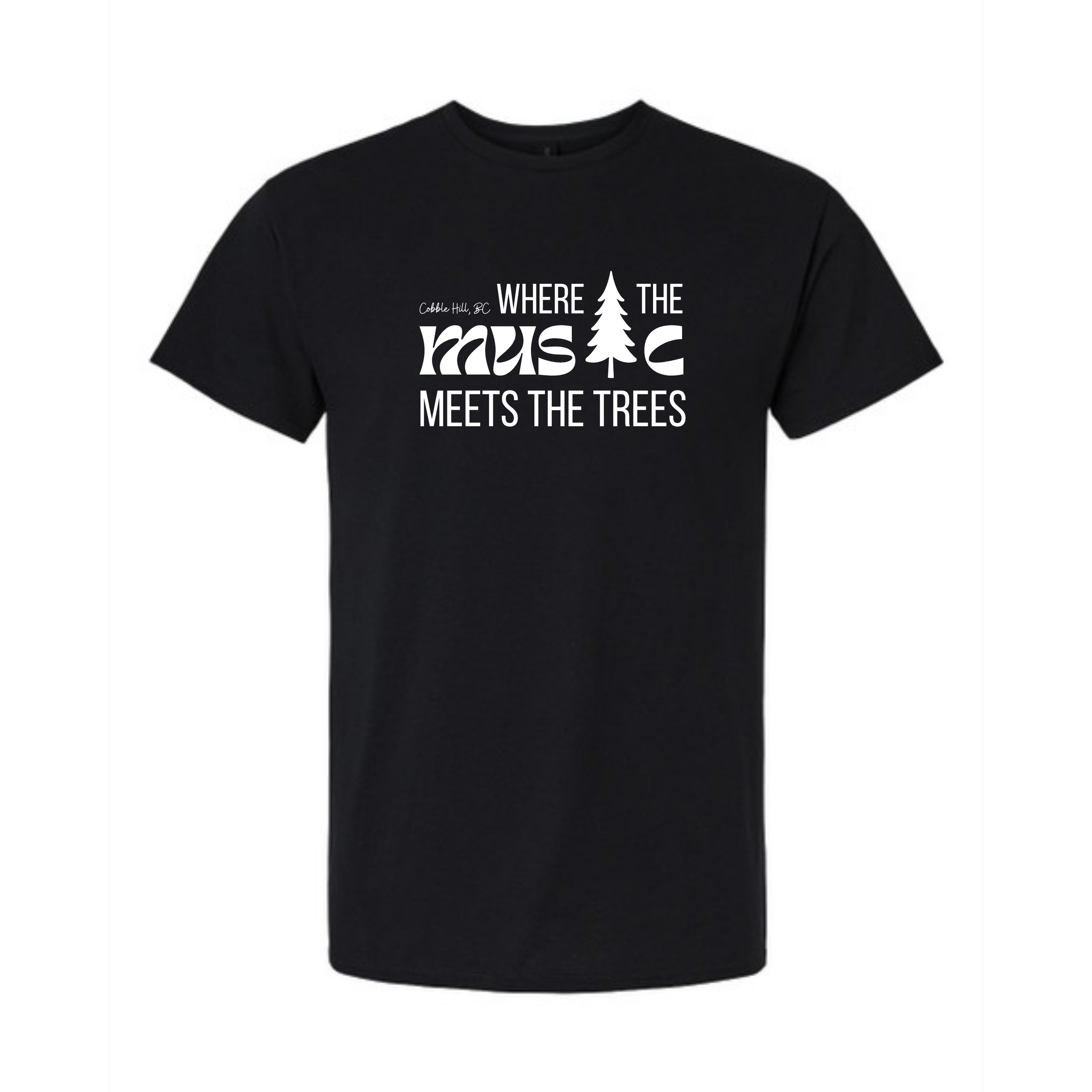 Where The Music Meets The Trees Tshirt.png