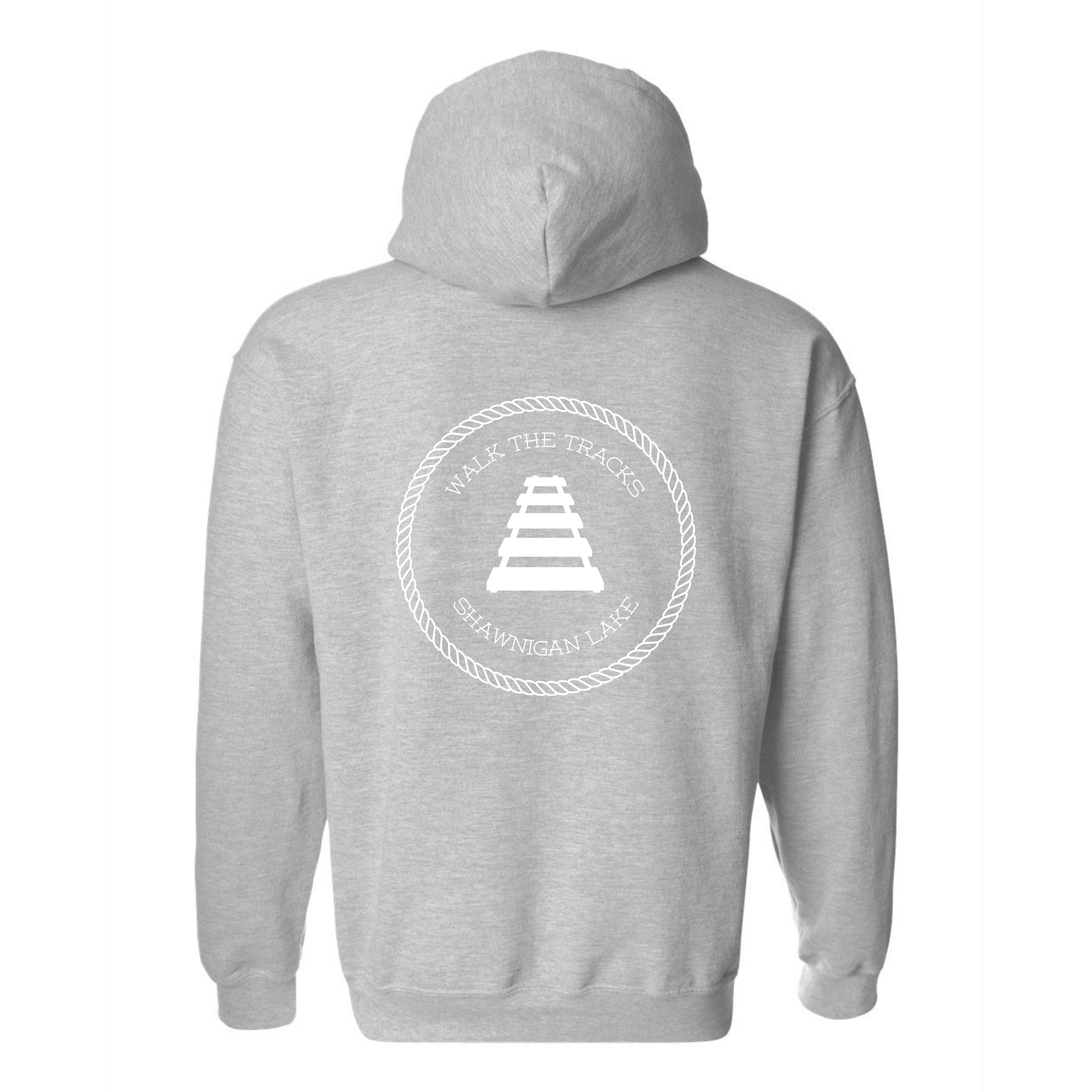 Walk The Tracks Shawnigan Lake Hoodie