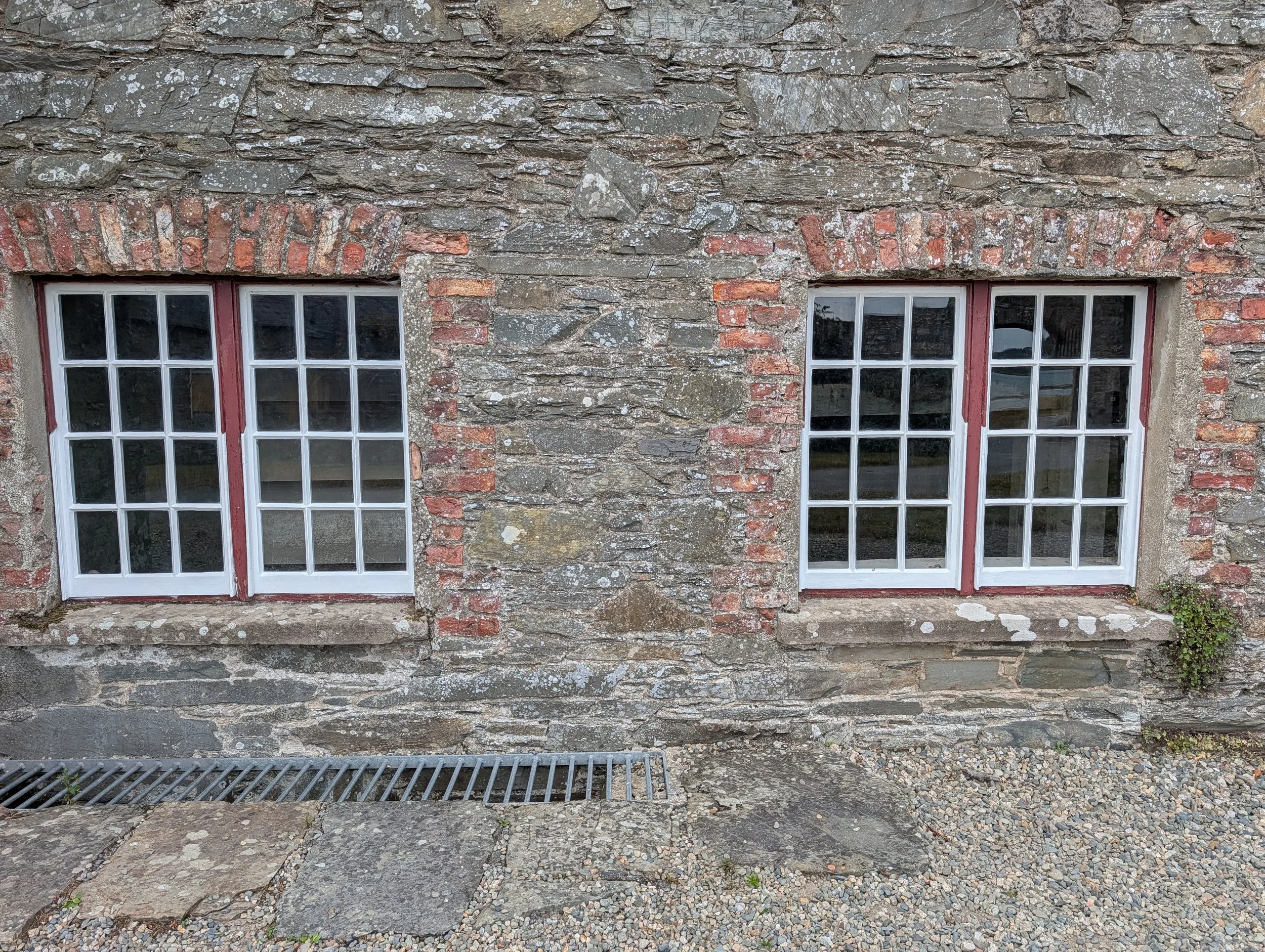 Restored sash windows 