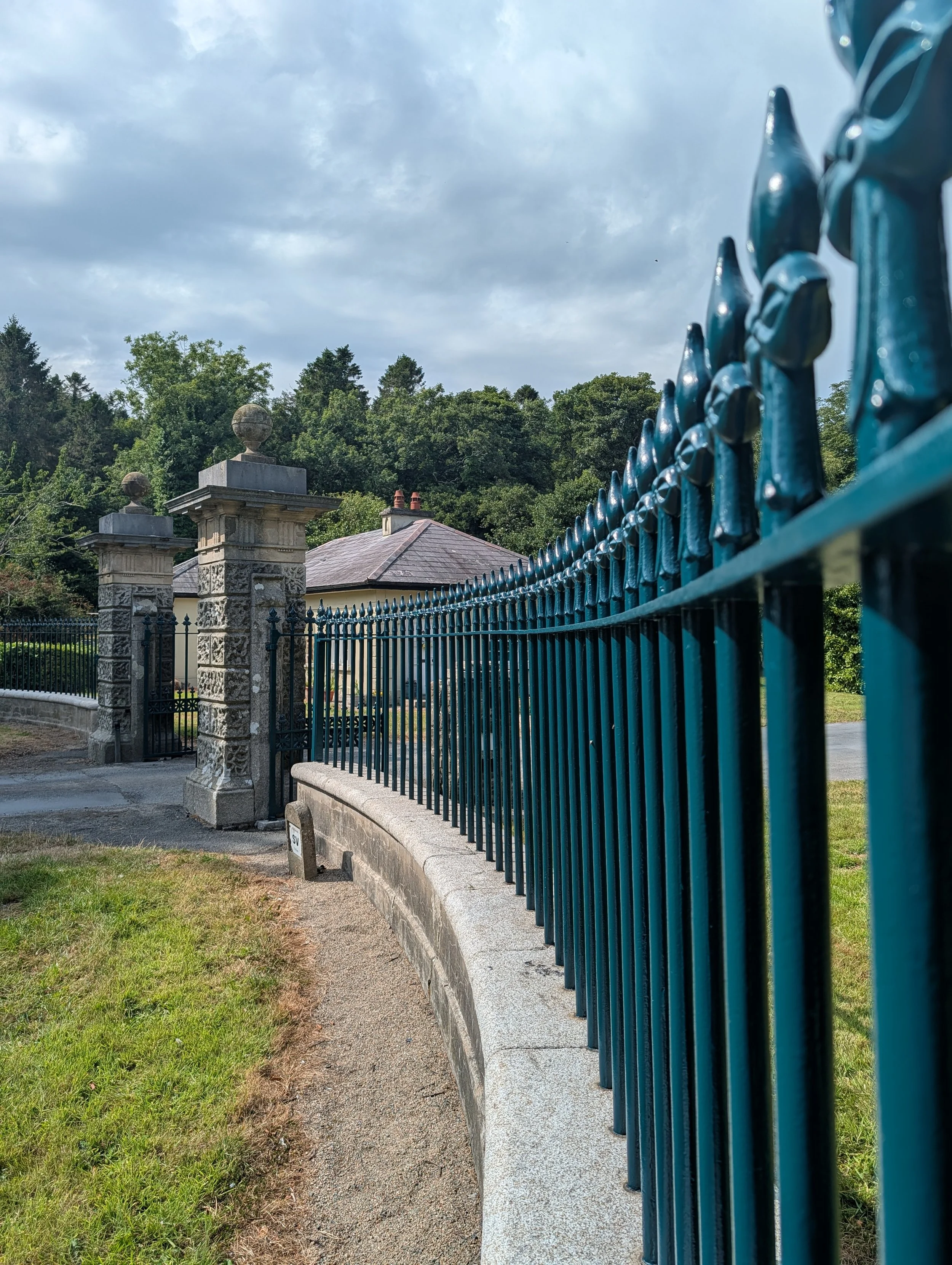 Restored iron screen 
