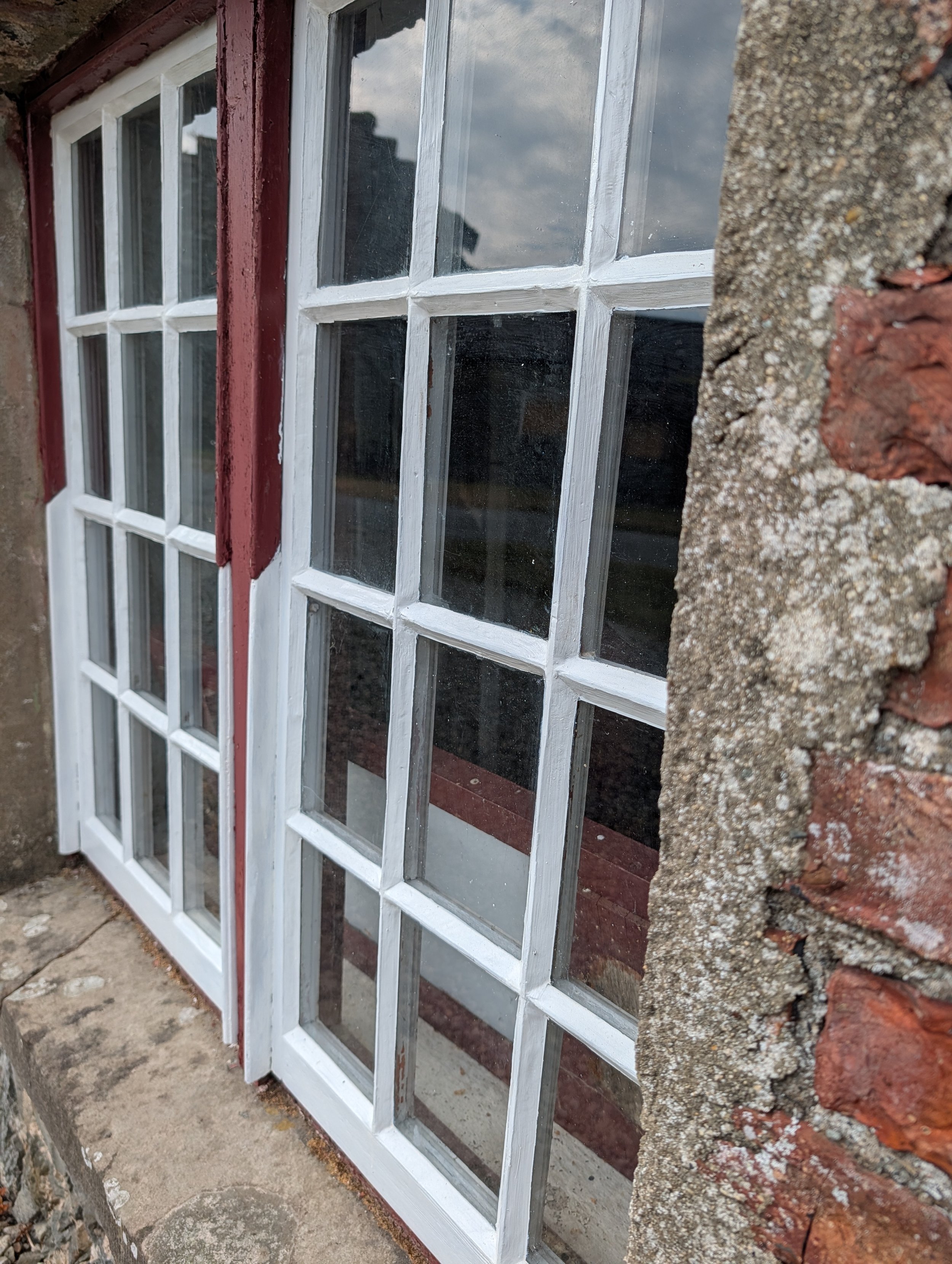 Restored sash windows 