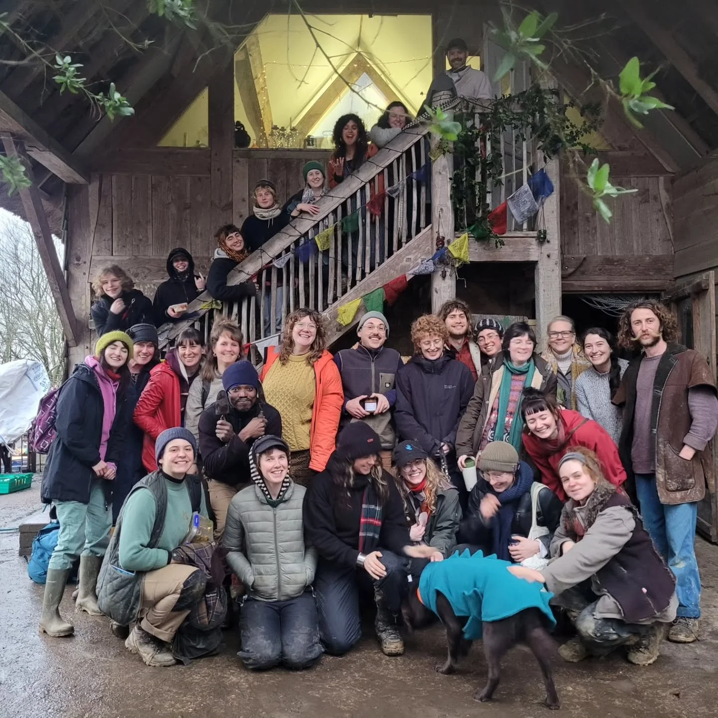☔️ Field trip carousel ☔️

In the sludging mud and January rain we ventured south to Fivepenny Farm and Tinkers Bubble to explore off-grid living, natural building, community dynamics, and woodland management. A jam packed and soggy 2 days! 

We were