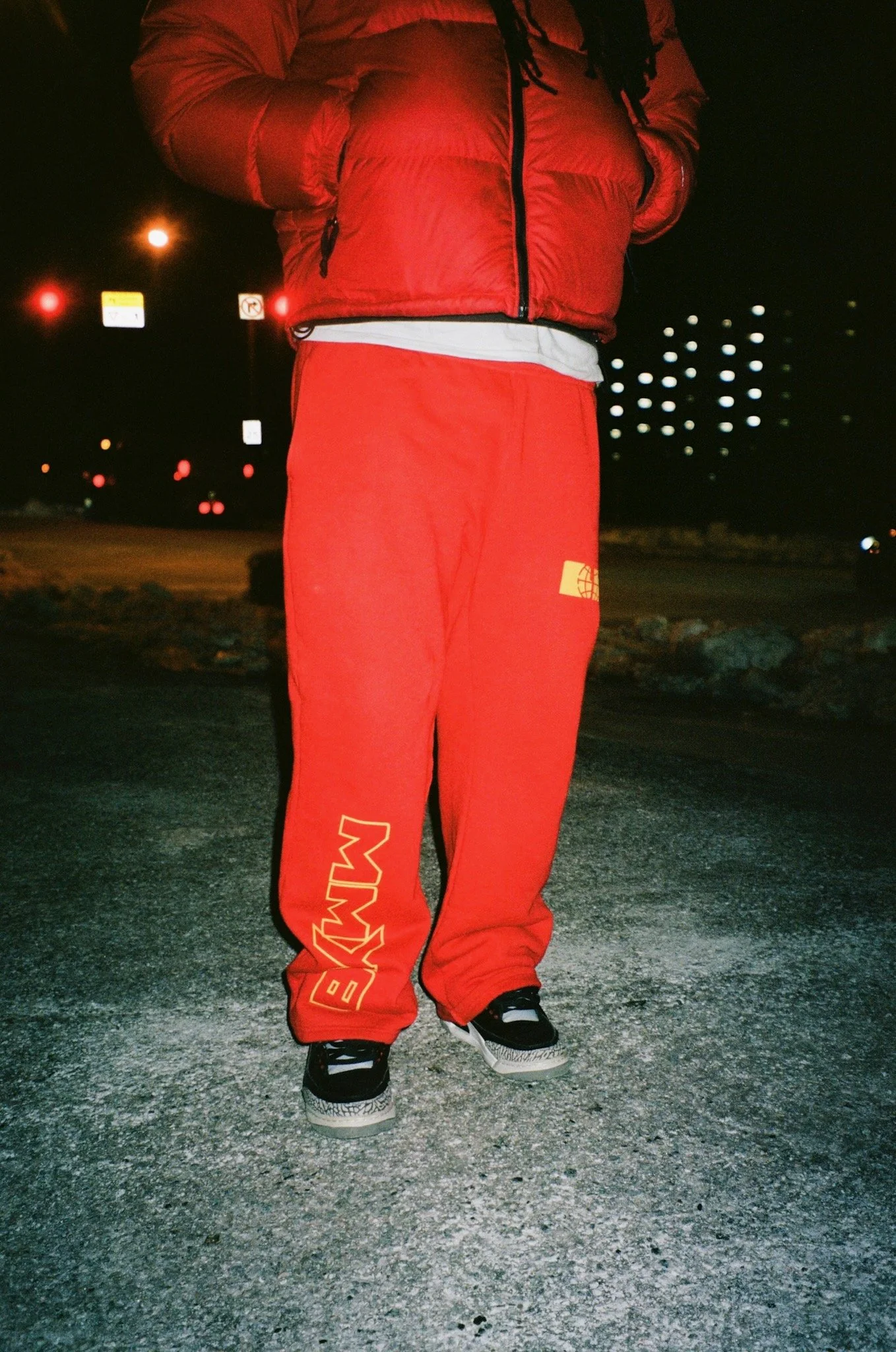 Red/Yellow Sweatpants