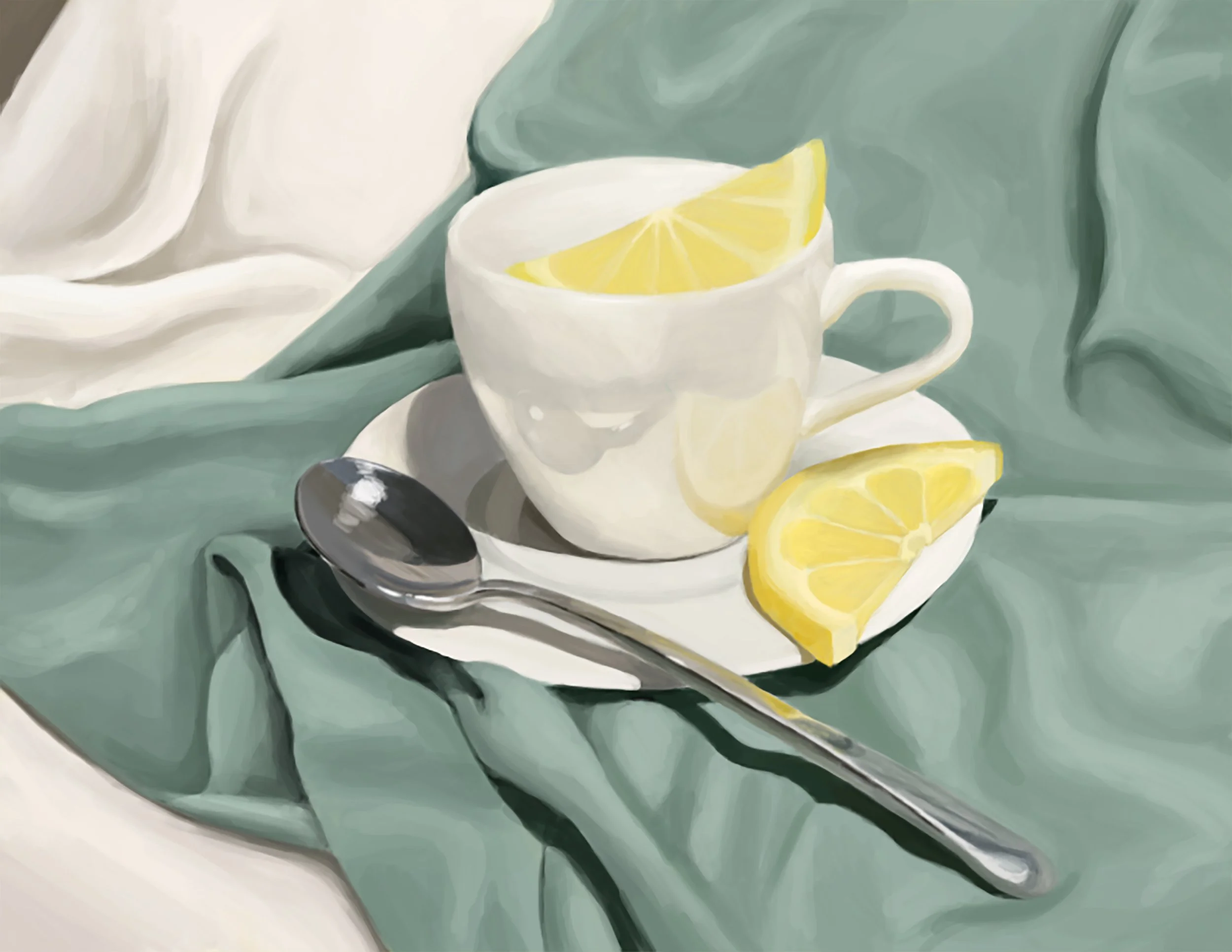 Lemon Tea Study | Digital, 2023