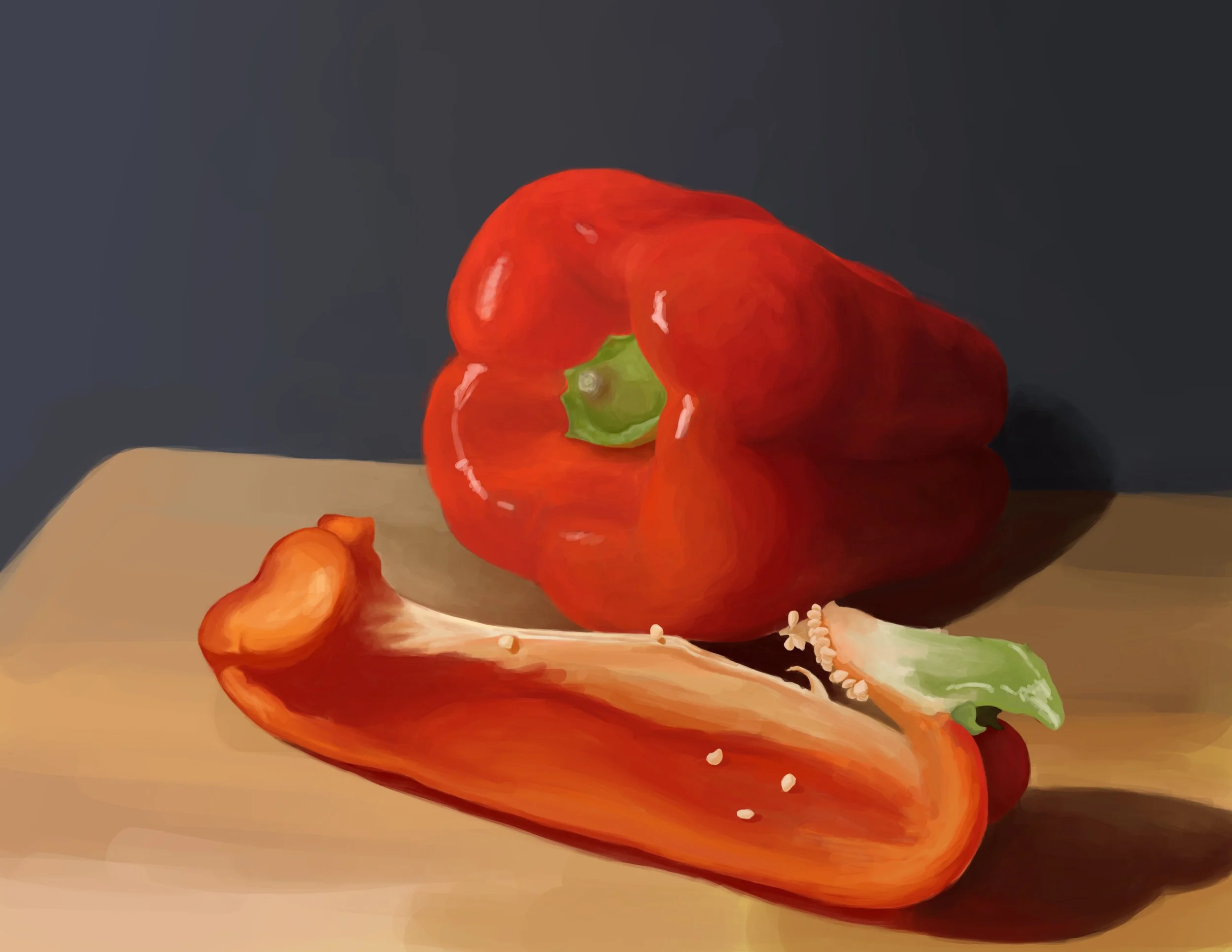 Bell Pepper Study | Digital, 2023