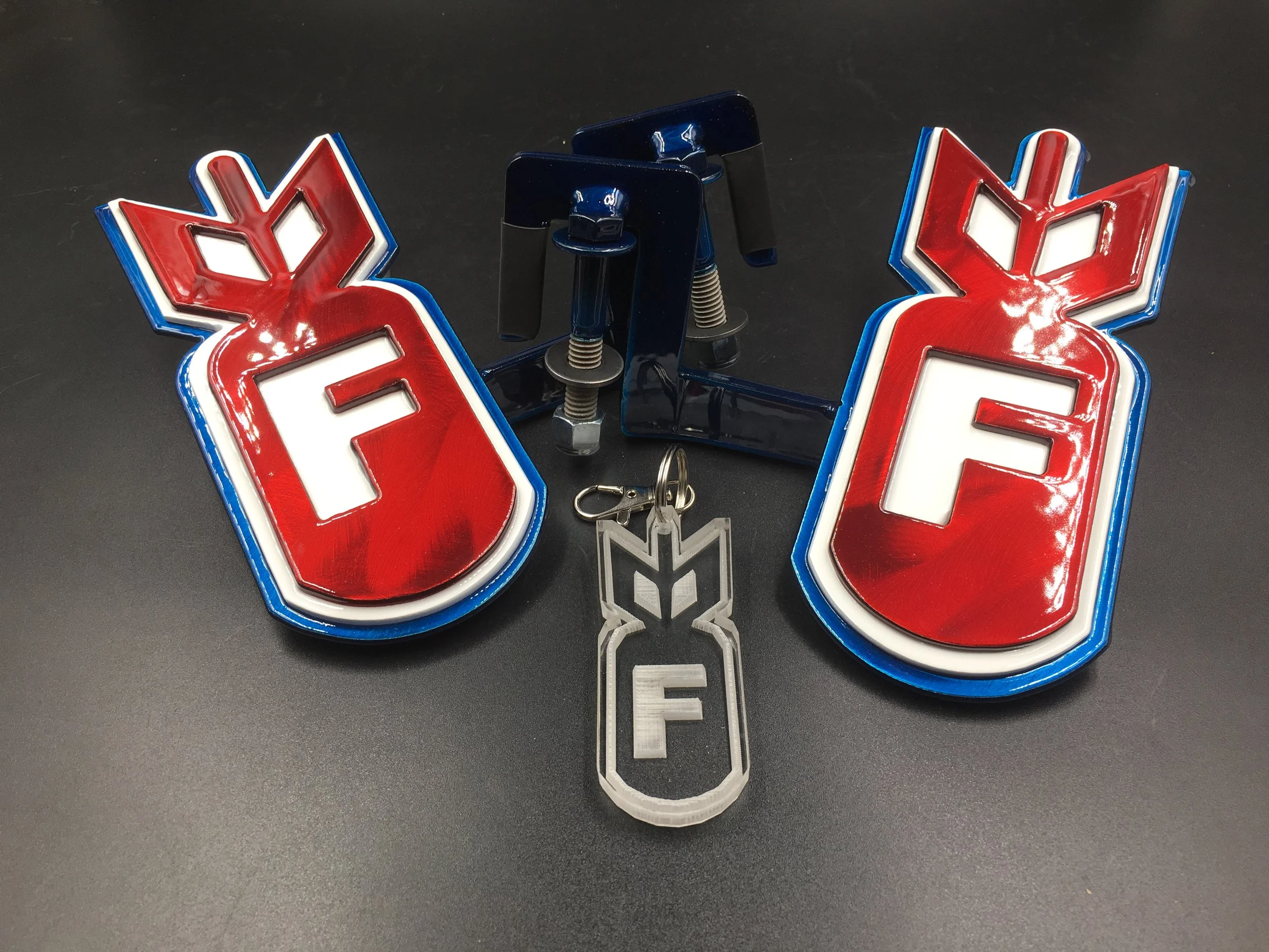 Custom Jeep Foot Pegs with Unique Design